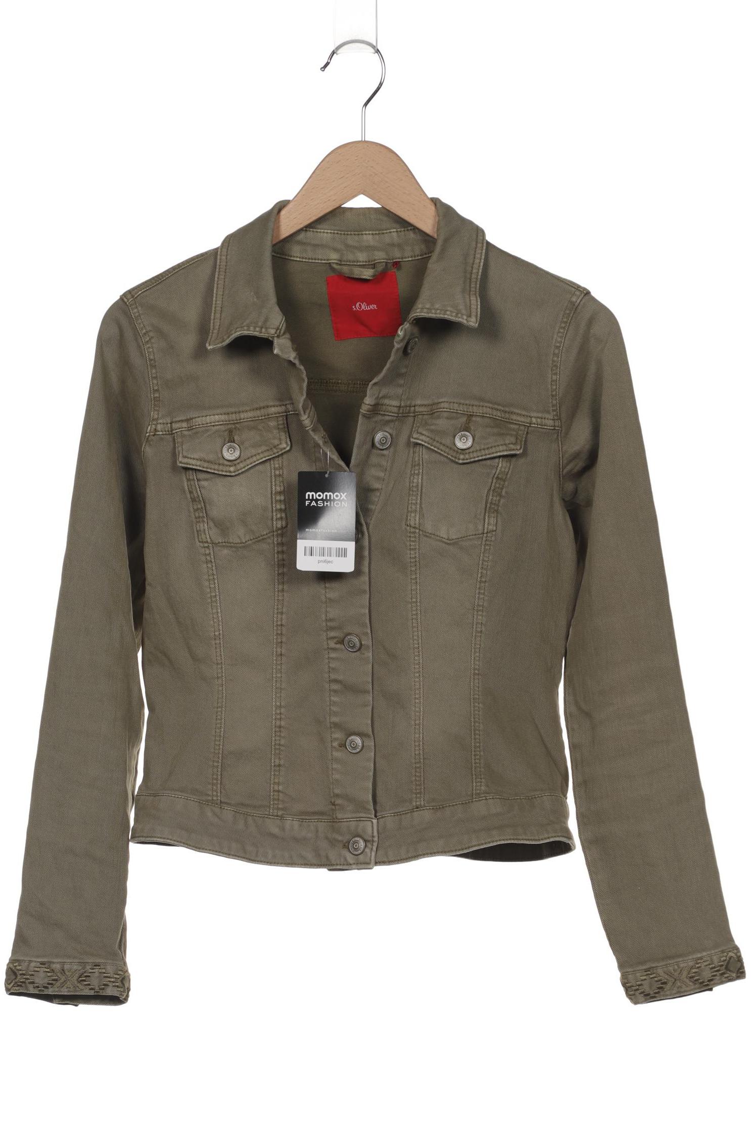 

s.Oliver Damen Jacke, grün, Gr. 38