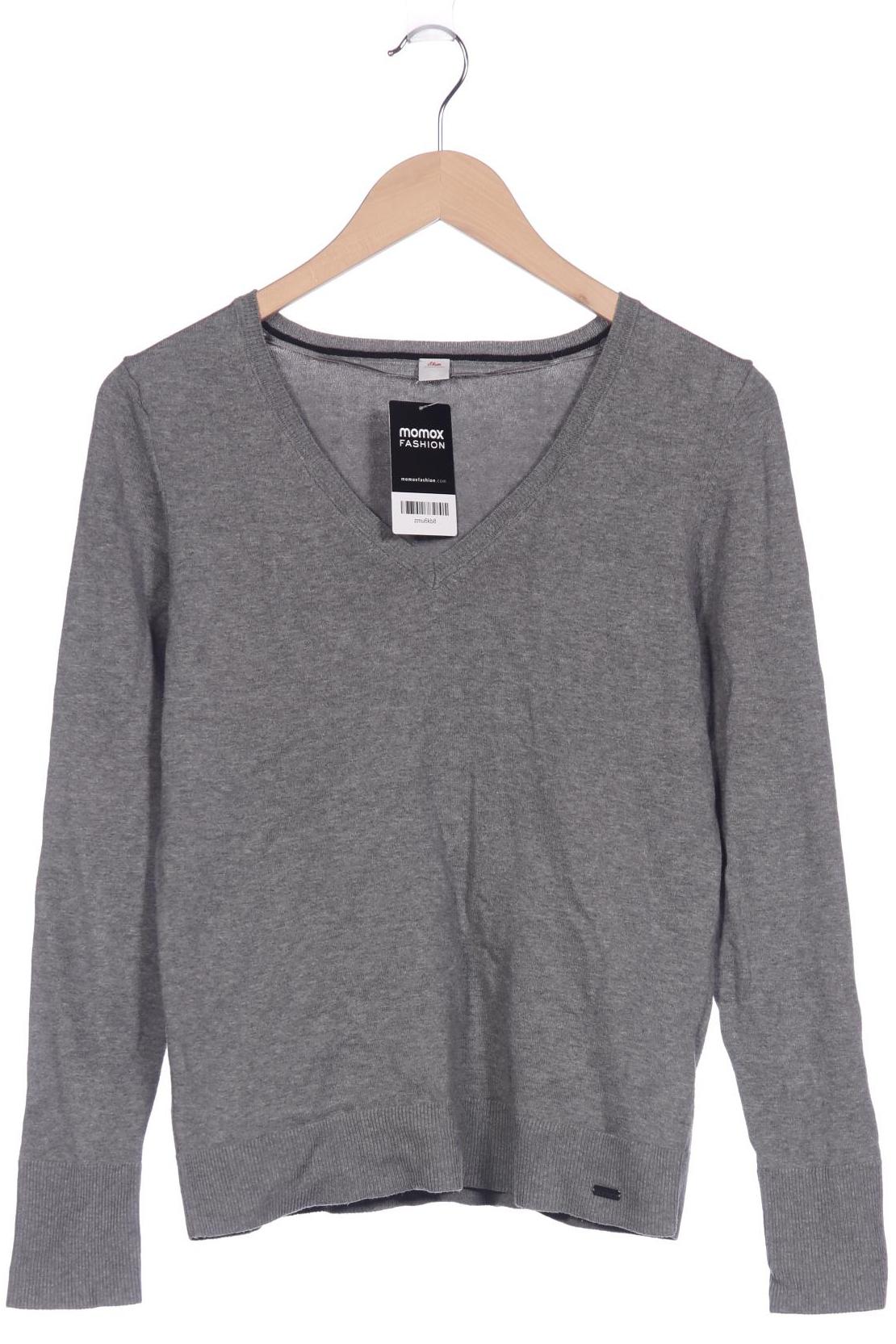 

s.Oliver Damen Pullover, grau, Gr. 38