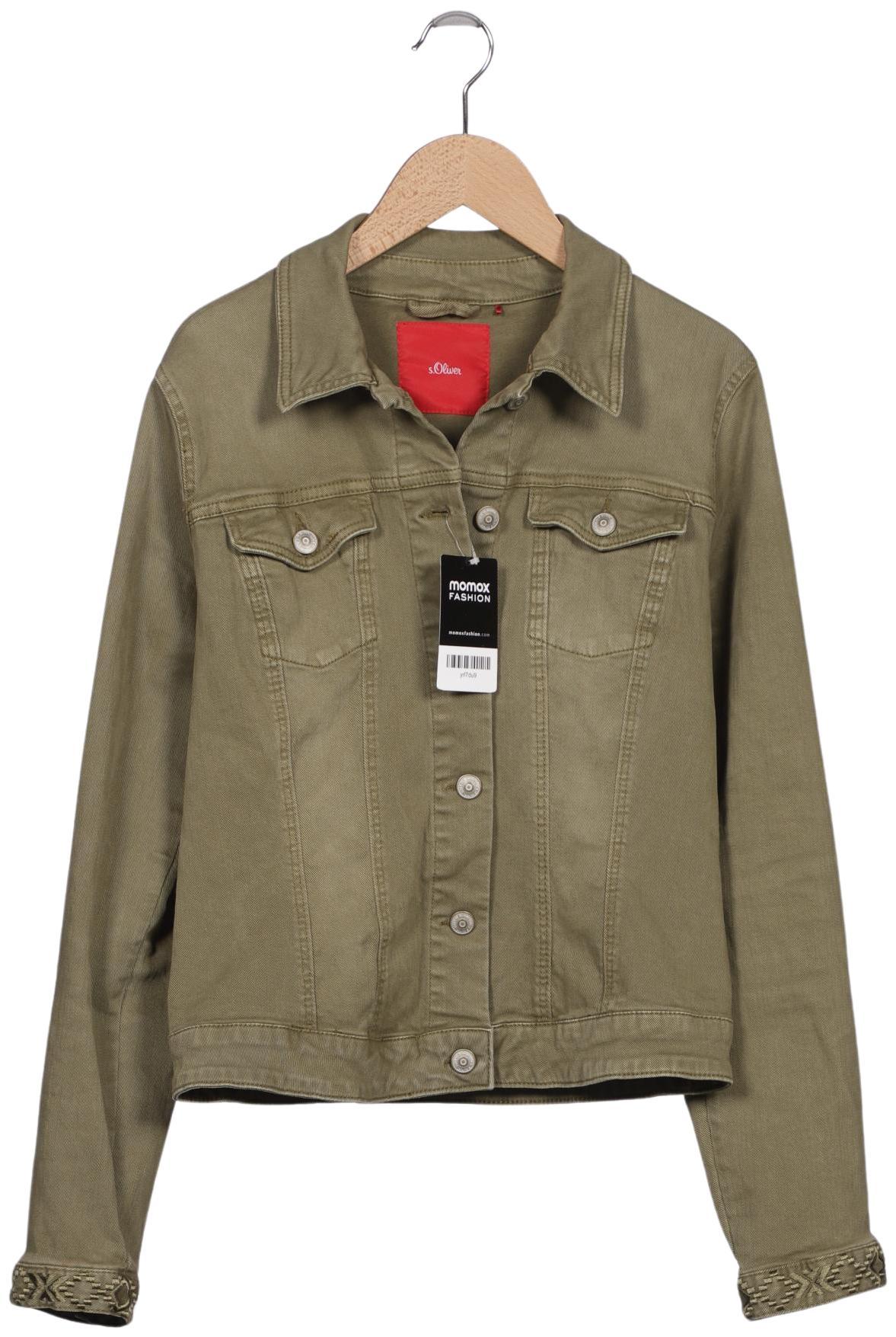 

s.Oliver Damen Jacke, grün, Gr. 38