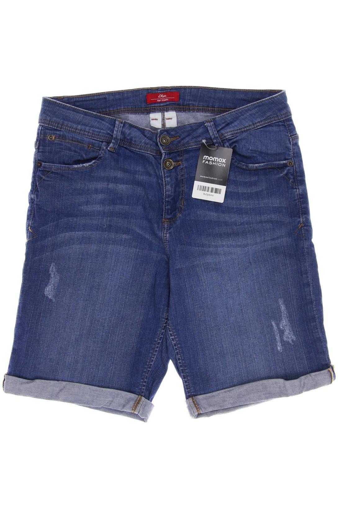 

s.Oliver Damen Shorts, blau