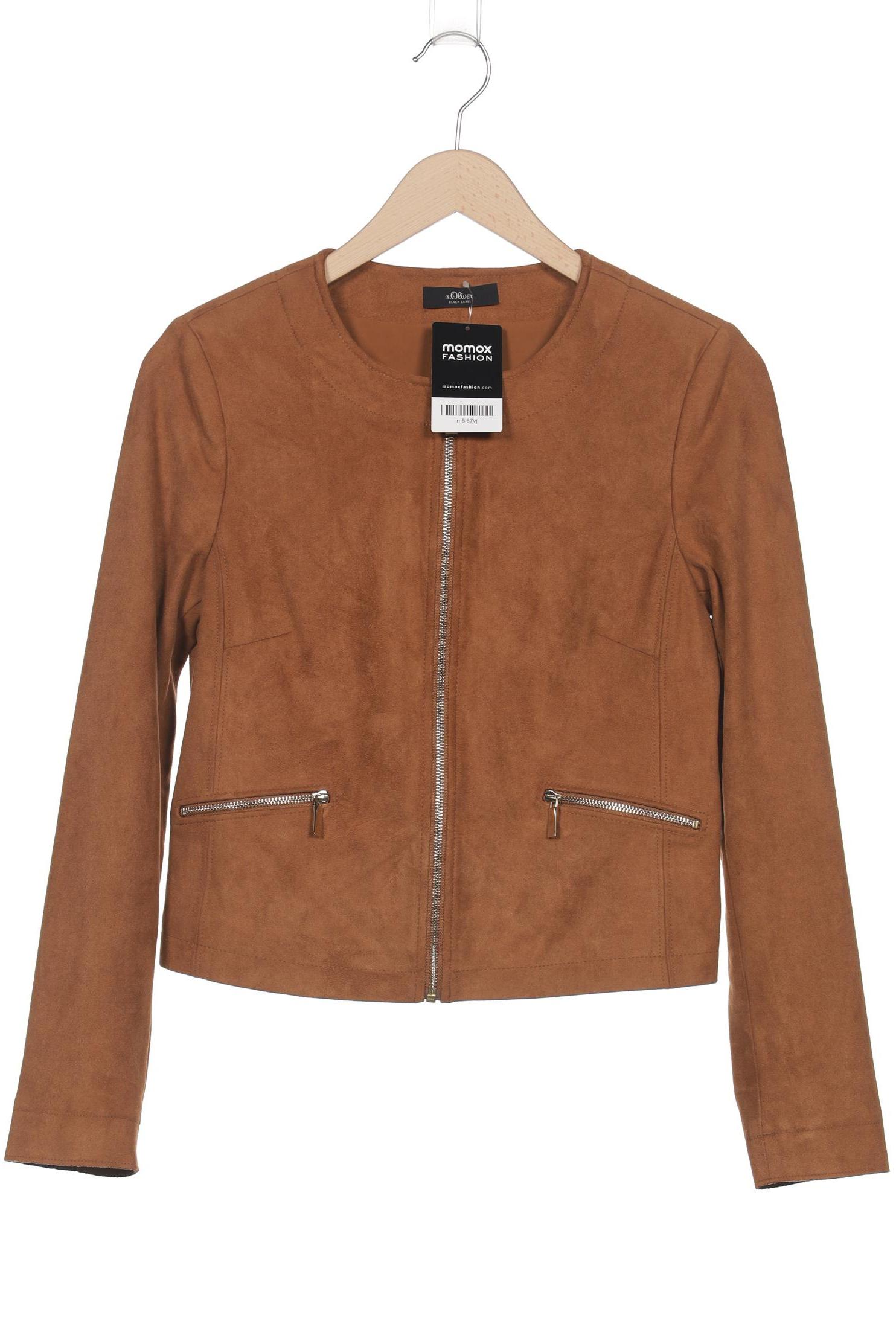 

s.Oliver Damen Jacke, braun, Gr. 34