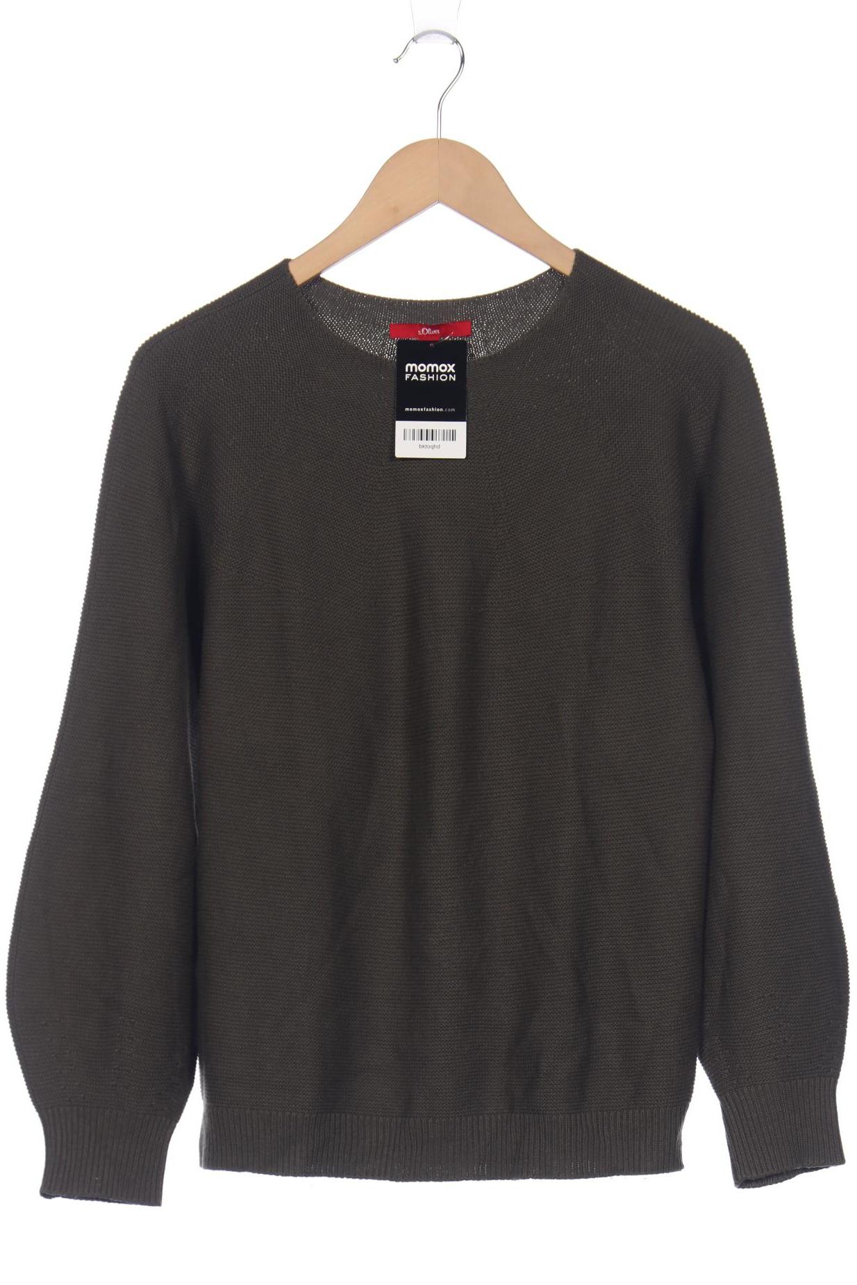 

s.Oliver Damen Pullover, grün, Gr. 38