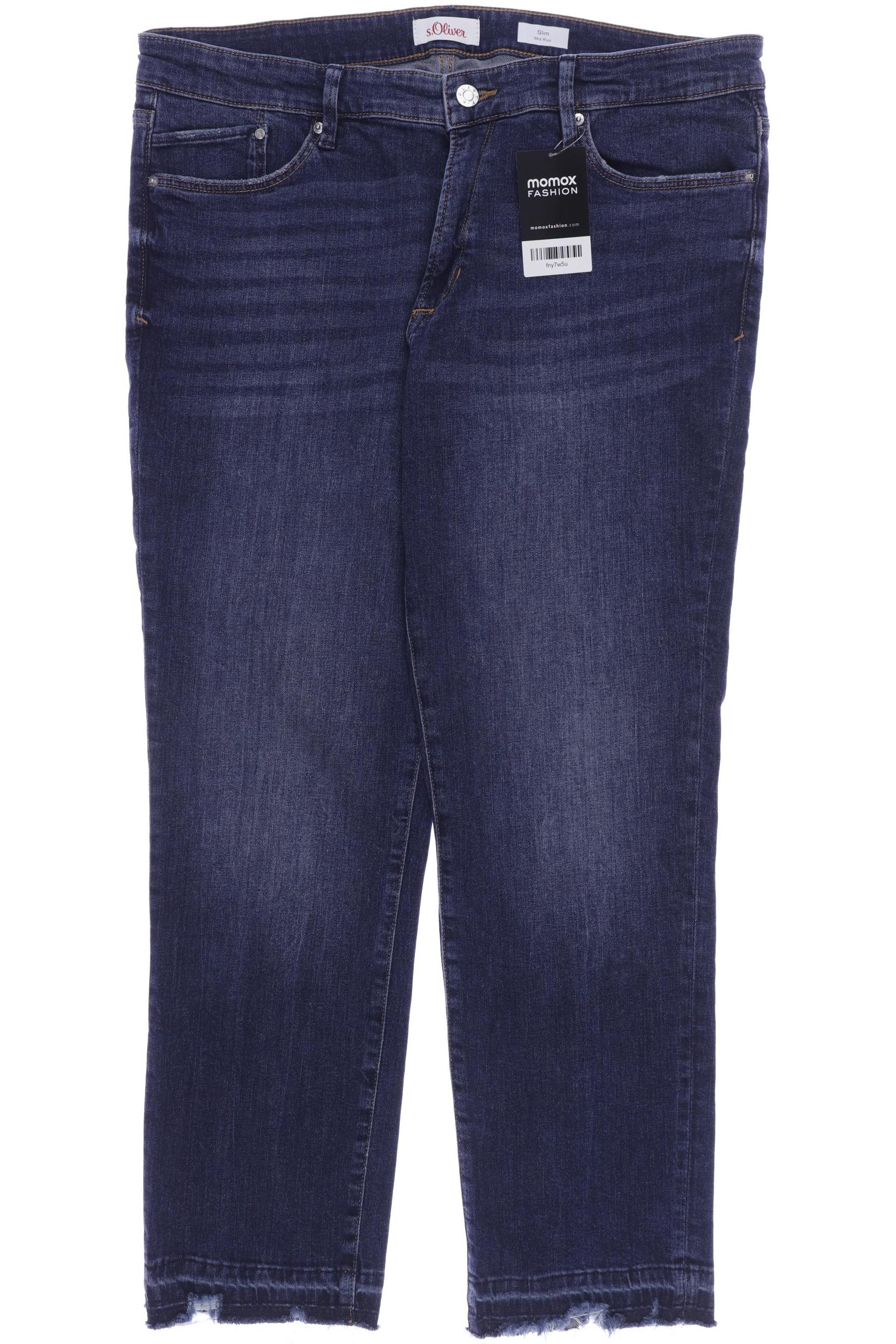 

s.Oliver Damen Jeans, marineblau