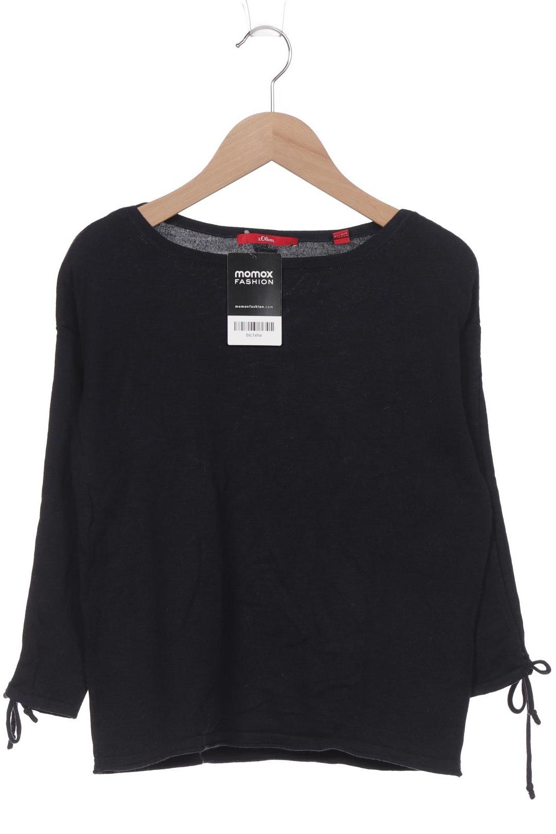 

s.Oliver Damen Pullover, marineblau