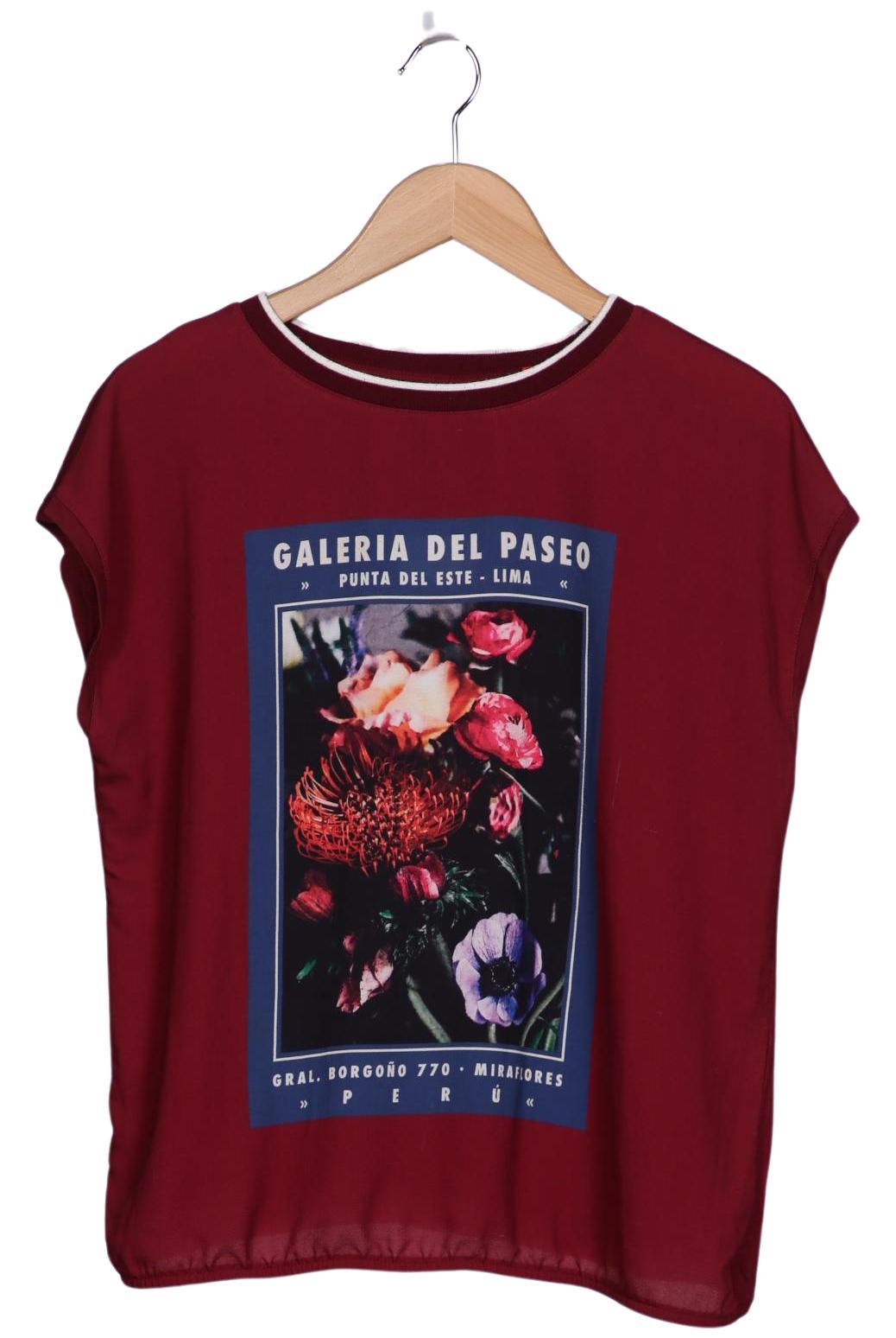 

s.Oliver Damen T-Shirt, bordeaux, Gr. 38