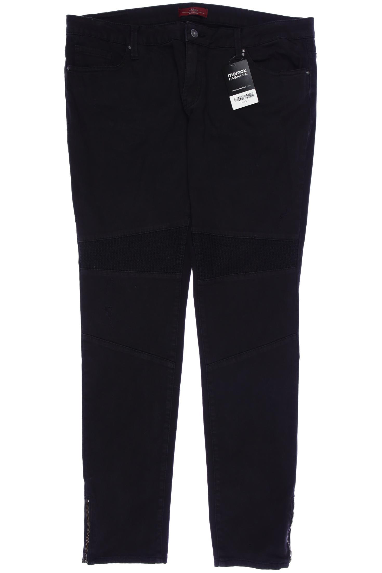 

s.Oliver Damen Jeans, schwarz, Gr. 37