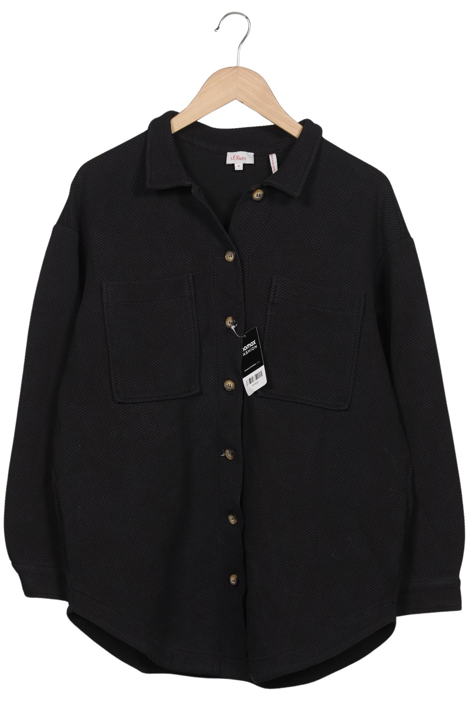 

s.Oliver Damen Jacke, schwarz, Gr. 38