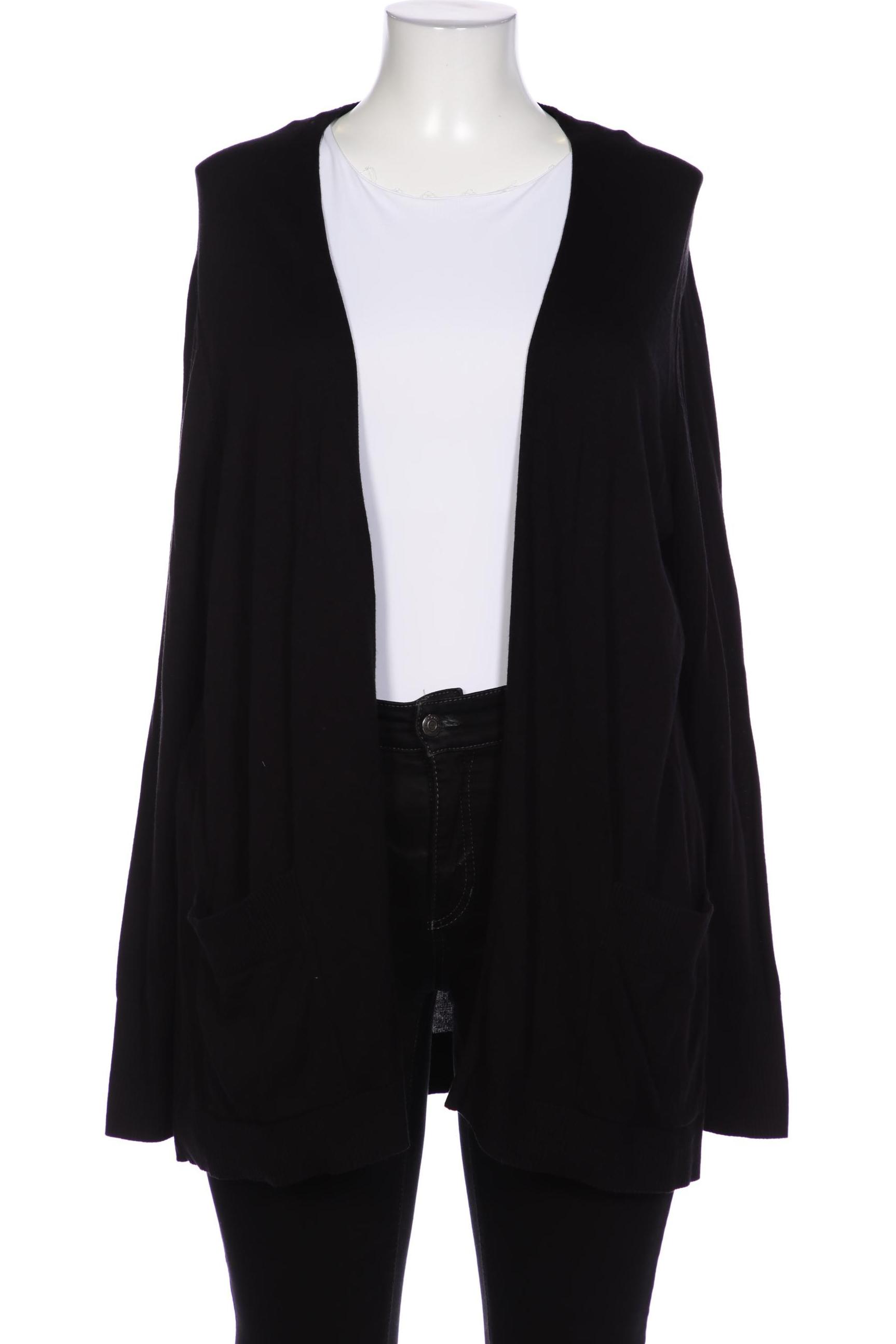 

s.Oliver Damen Strickjacke, schwarz, Gr. 48