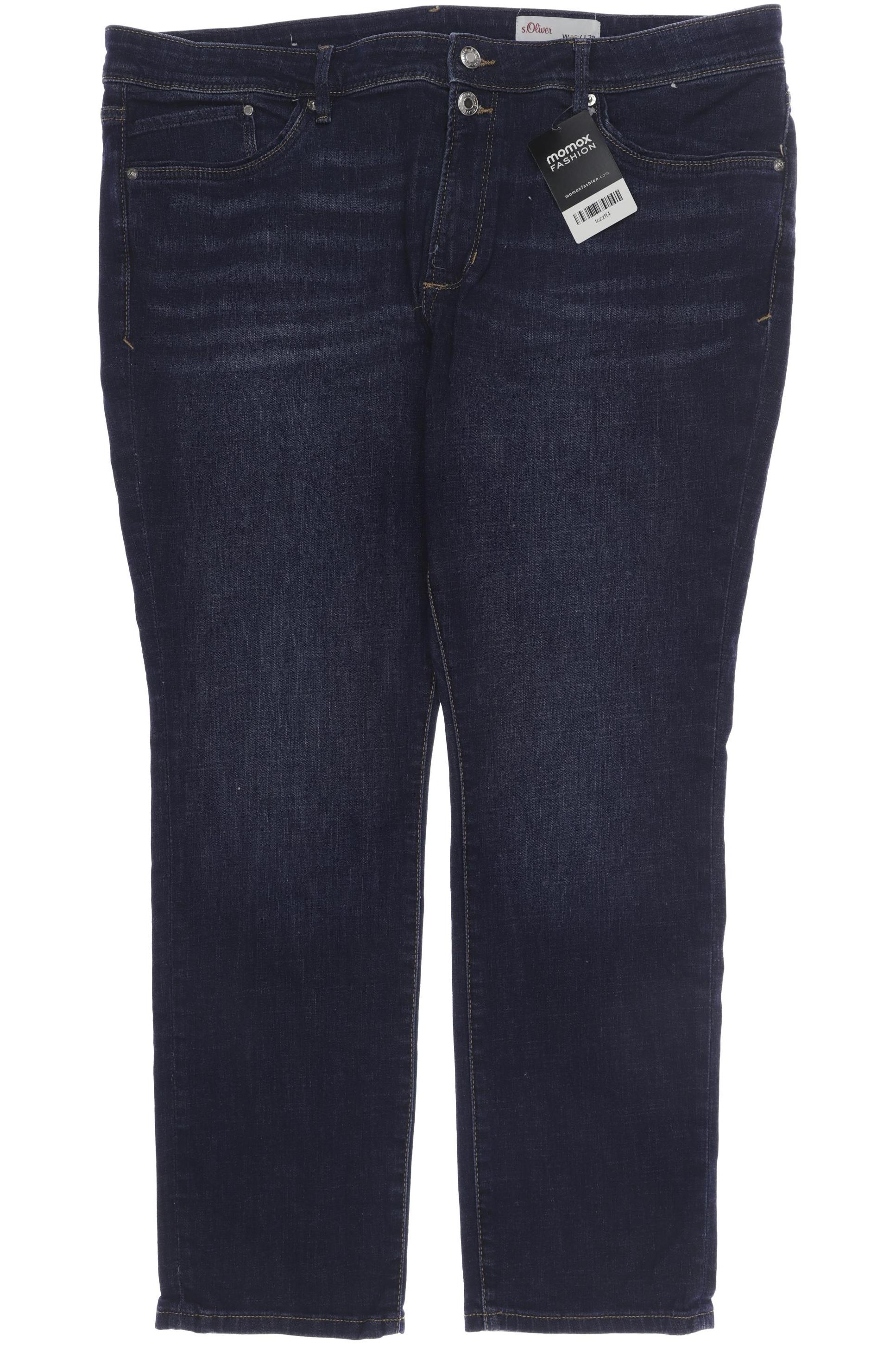 

s.Oliver Damen Jeans, marineblau