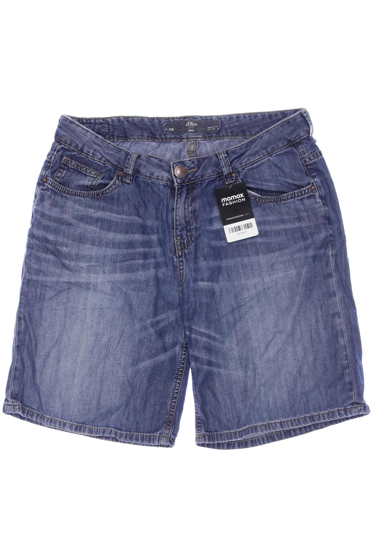 

s.Oliver Damen Shorts, blau, Gr. 28