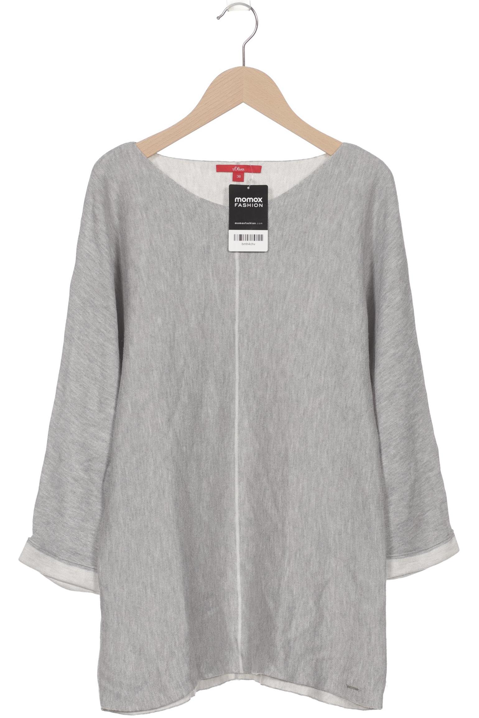 

s.Oliver Damen Pullover, grau, Gr. 38