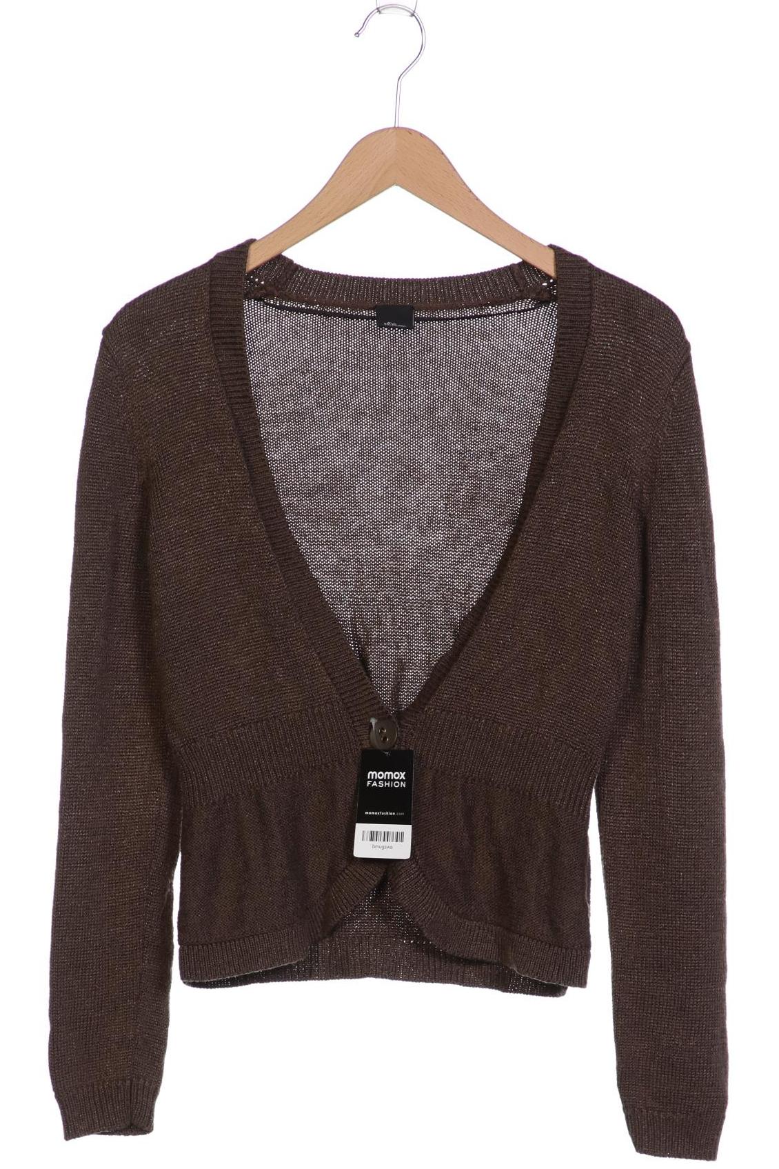 

s.Oliver Damen Strickjacke, grün