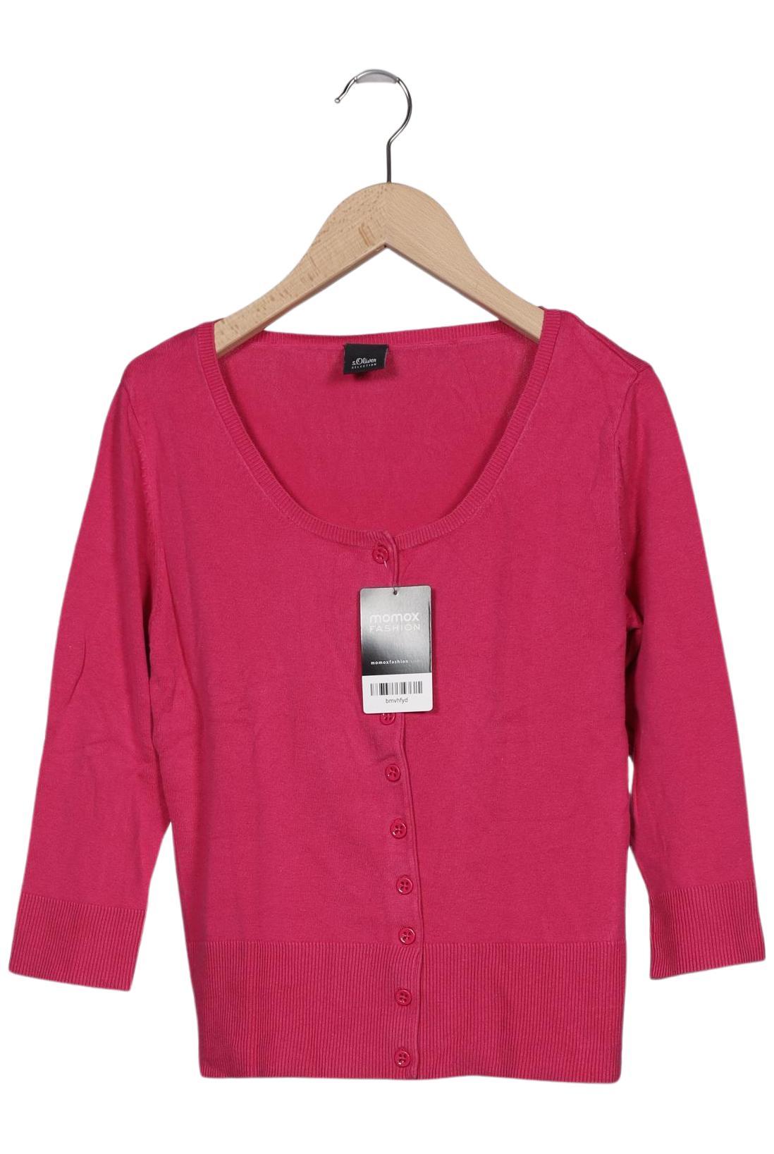 

s.Oliver Damen Strickjacke, pink, Gr. 36