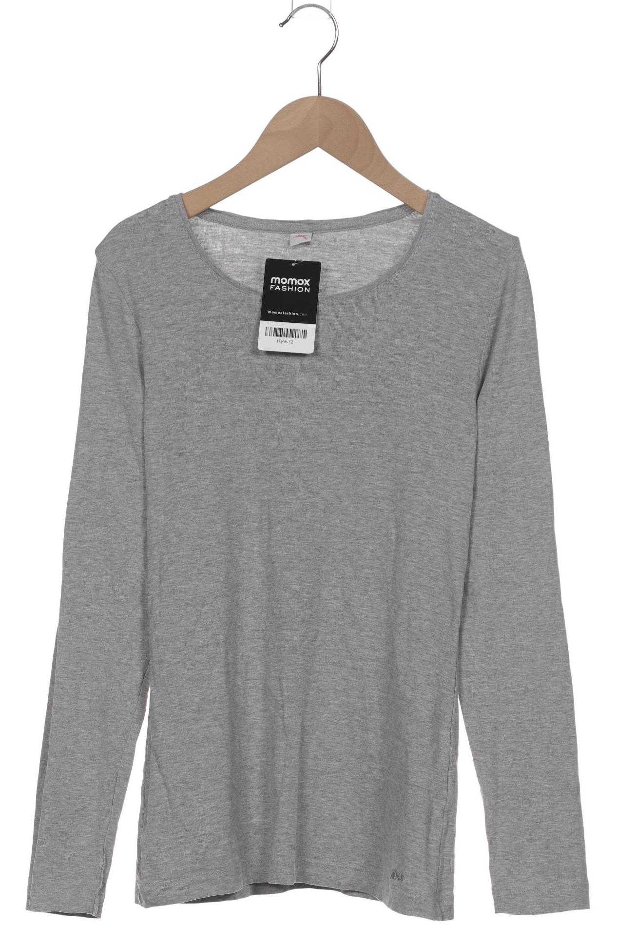 

s.Oliver Damen Langarmshirt, grau, Gr. 40