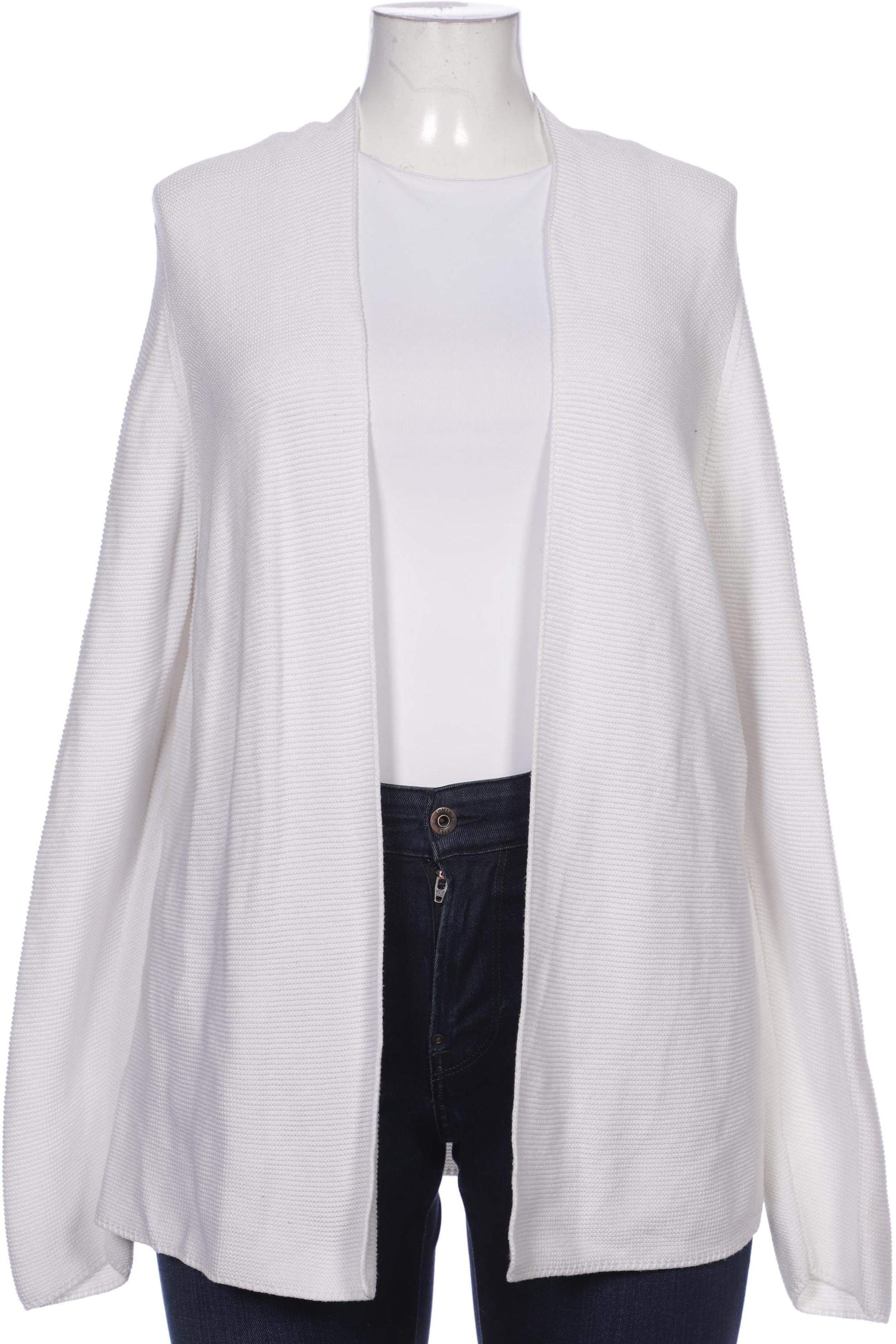 

s.Oliver Damen Strickjacke, weiß, Gr. 46