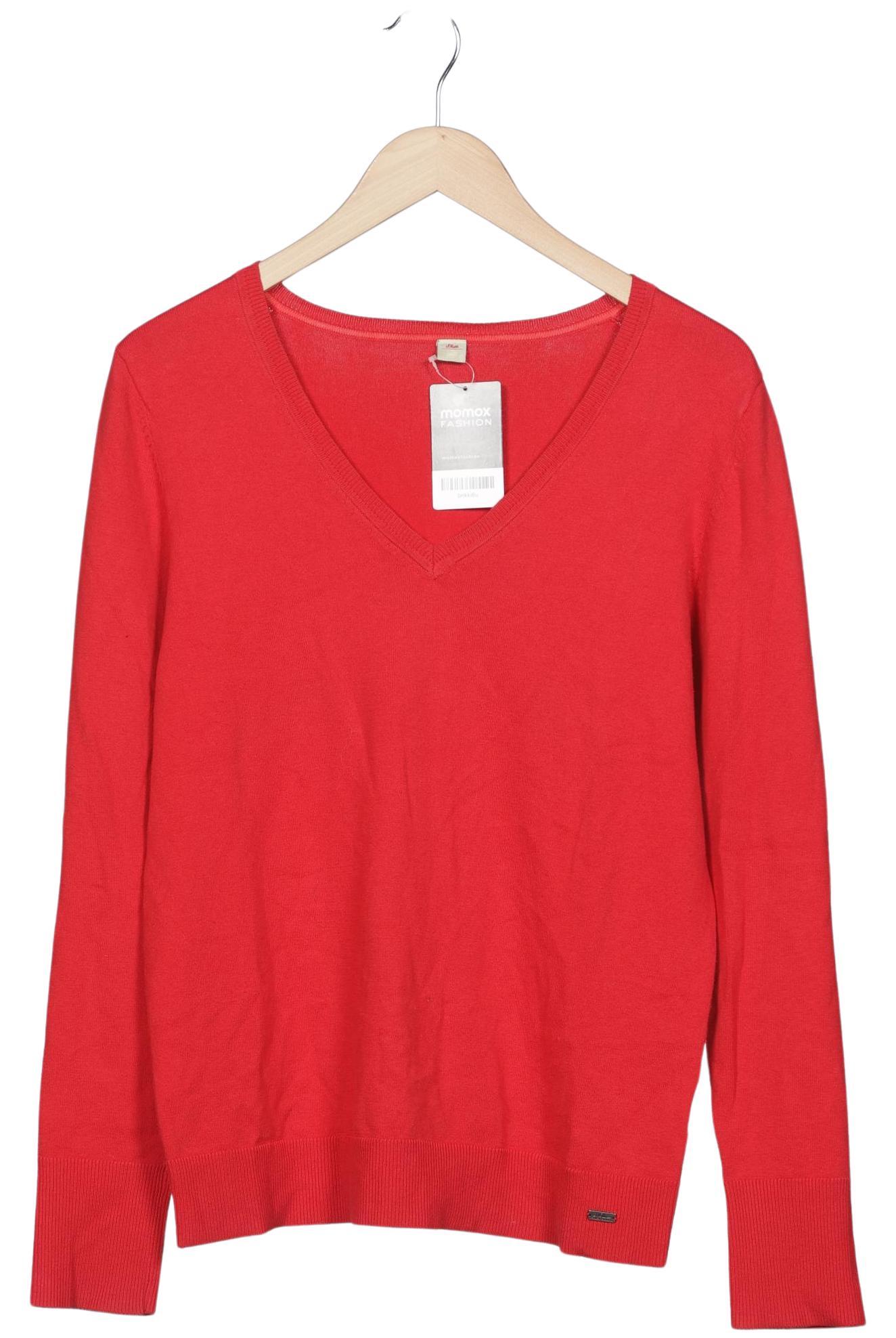 

s.Oliver Damen Pullover, rot, Gr. 42