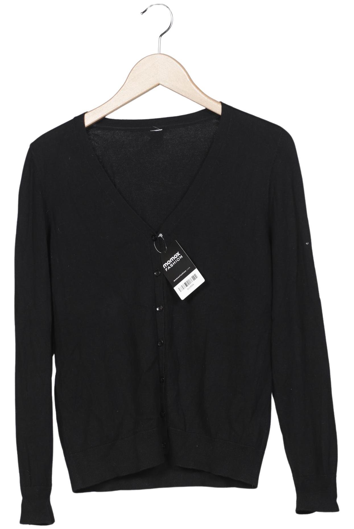 

s.Oliver Damen Strickjacke, schwarz, Gr. 36