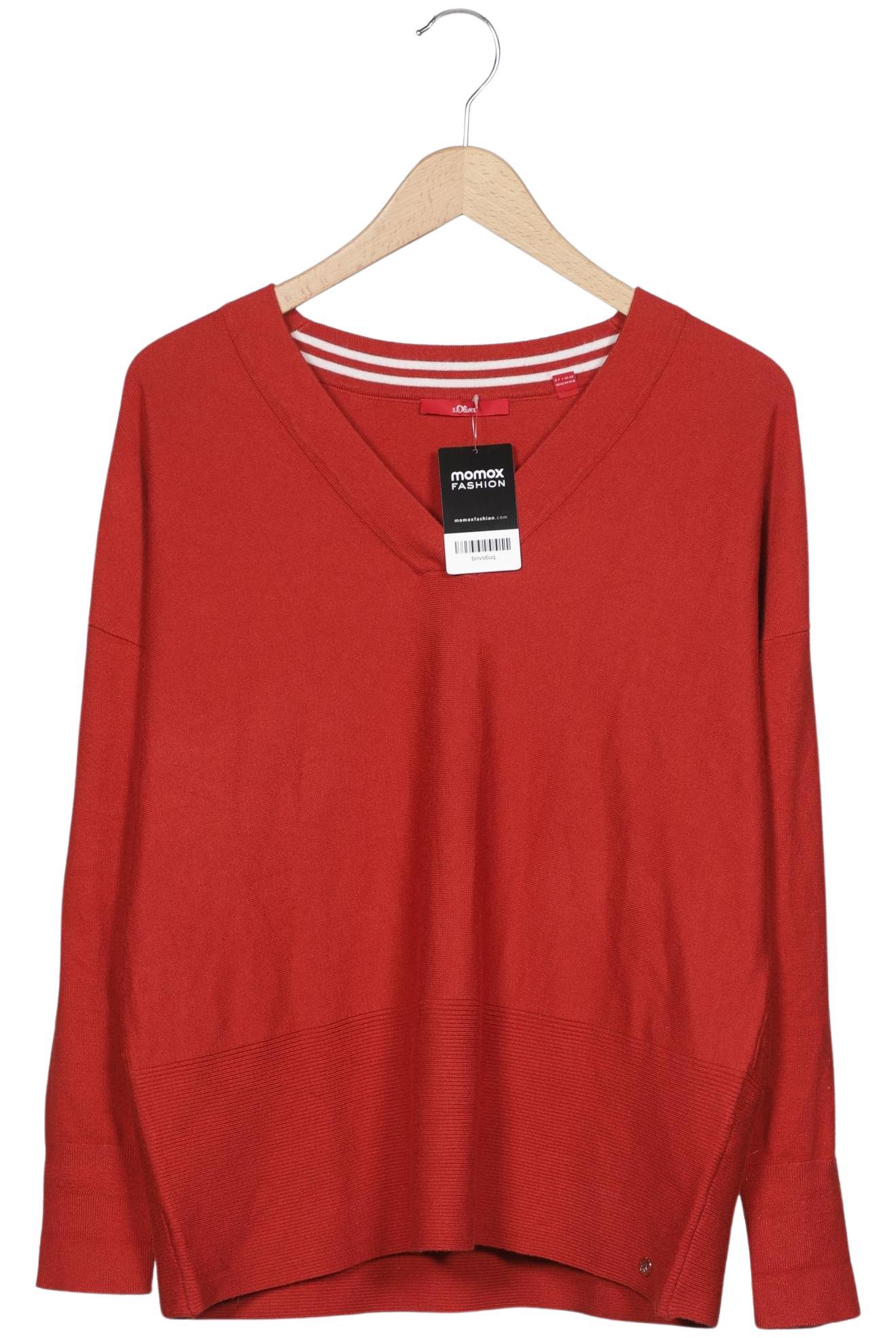 

s.Oliver Damen Pullover, rot, Gr. 40