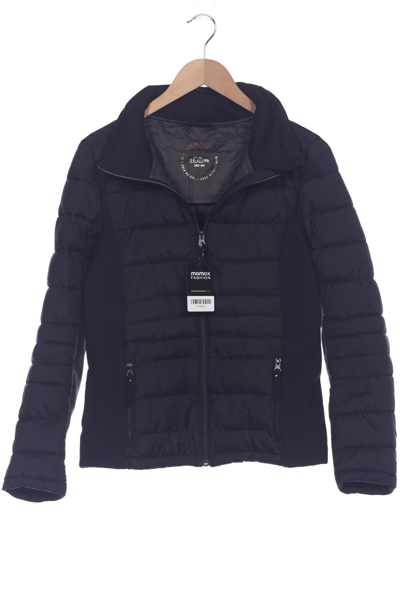 

s.Oliver Damen Jacke, schwarz, Gr. 40