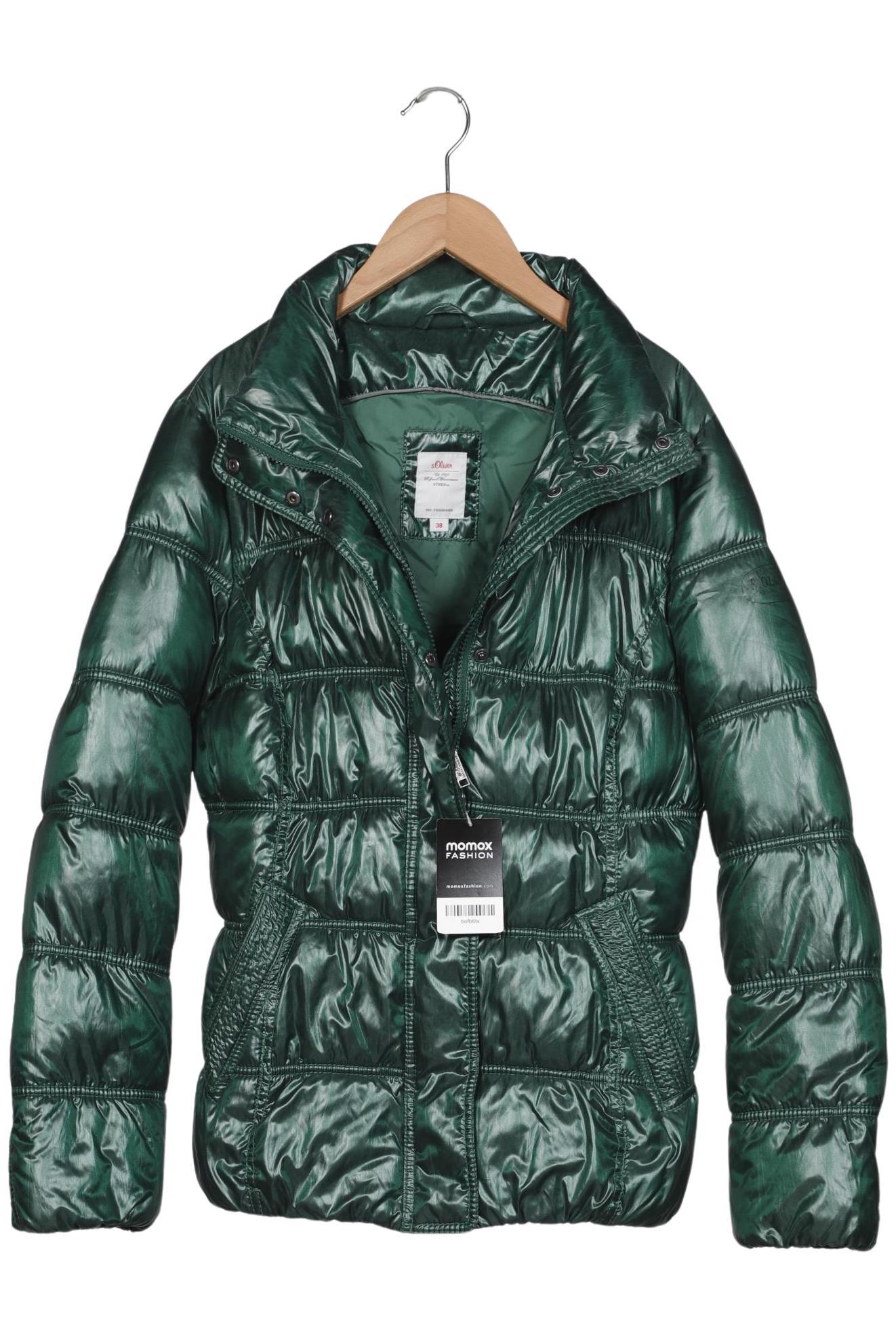 

s.Oliver Damen Jacke, grün, Gr. 38