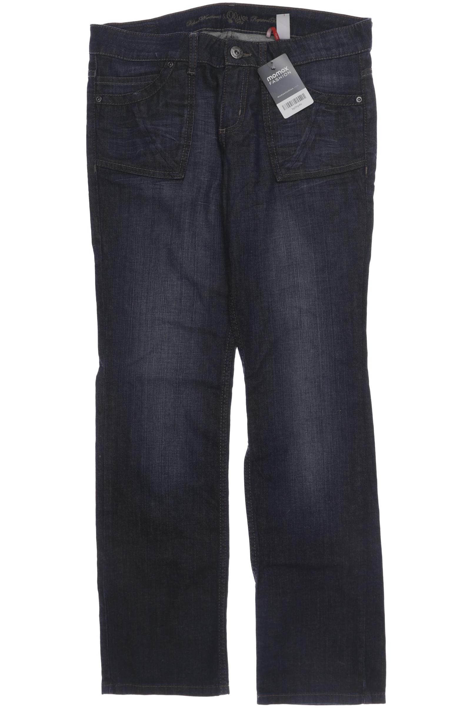 

s.Oliver Damen Jeans, blau