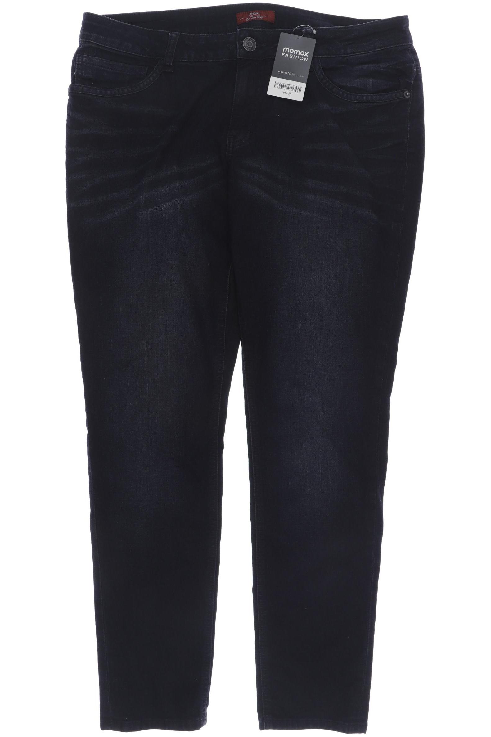 

s.Oliver Damen Jeans, marineblau
