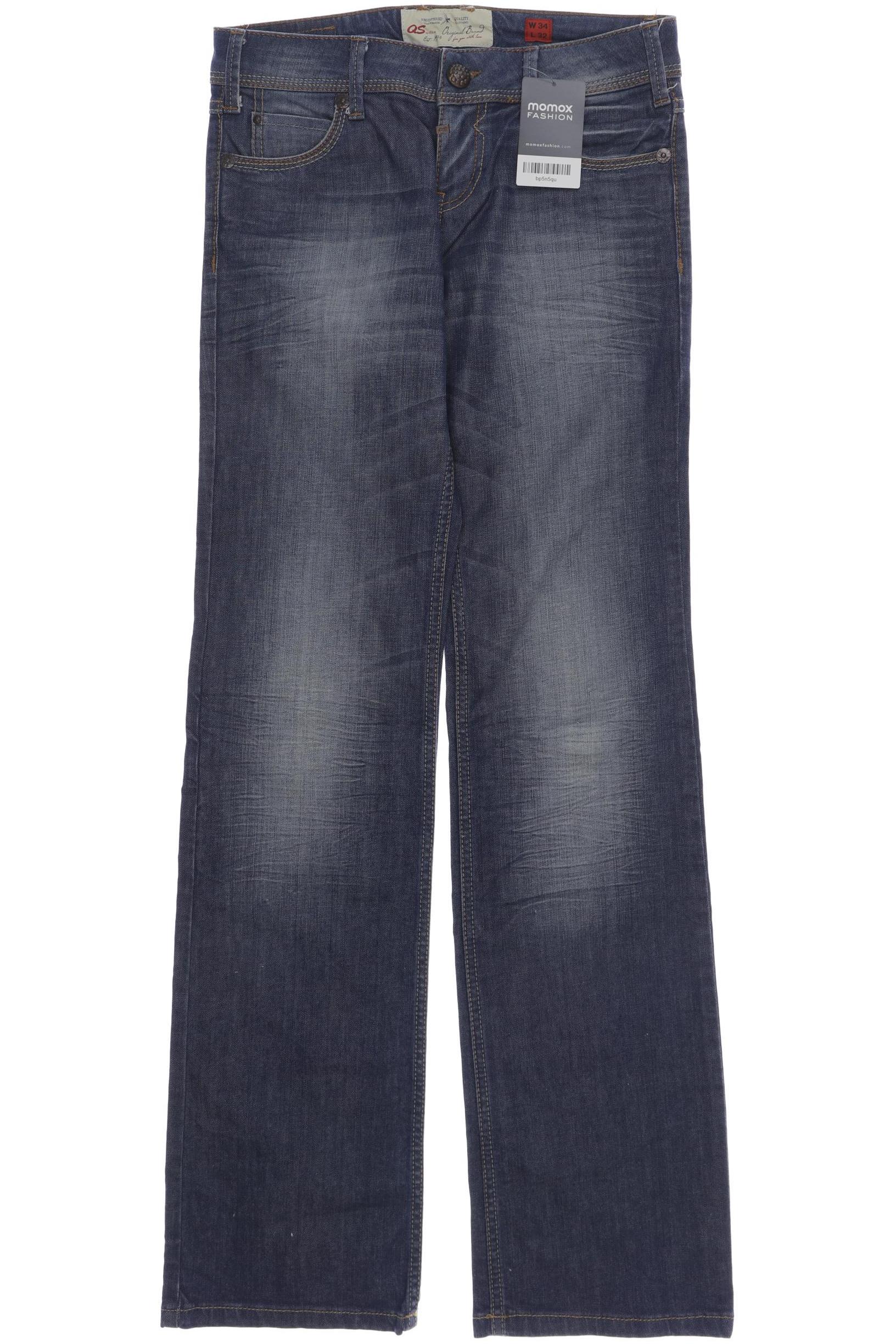 

s.Oliver Damen Jeans, blau