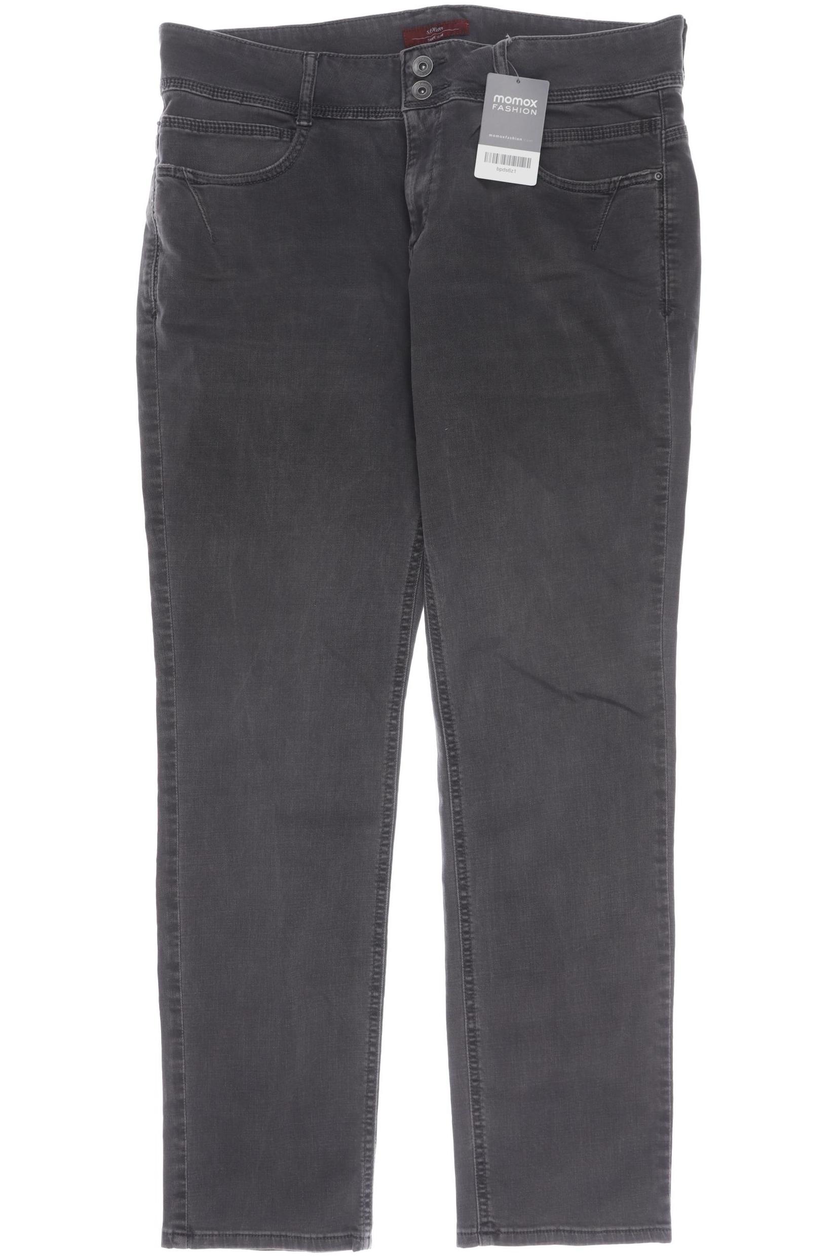 

s.Oliver Damen Jeans, grau, Gr. 34