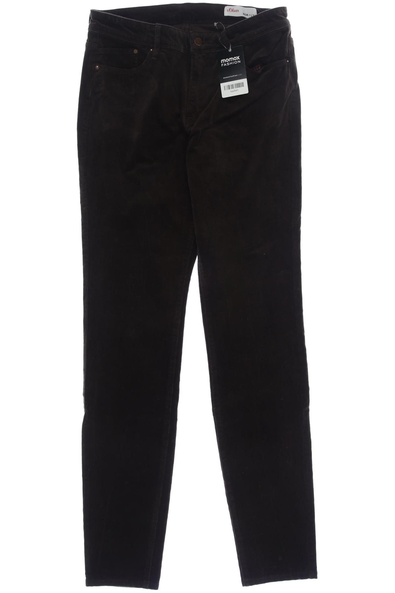 

s.Oliver Damen Stoffhose, braun, Gr. 38