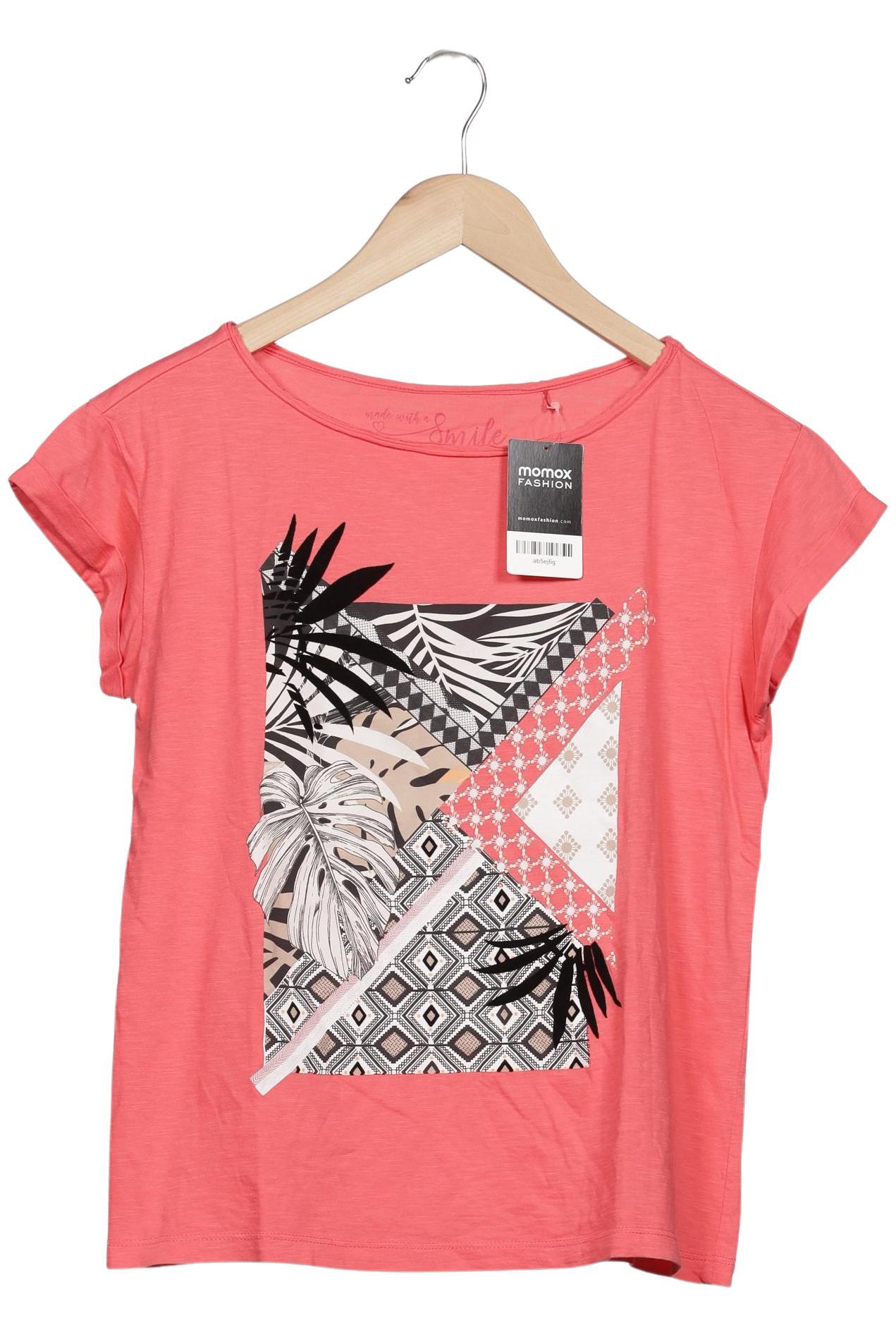 

s.Oliver Damen T-Shirt, orange, Gr. 34