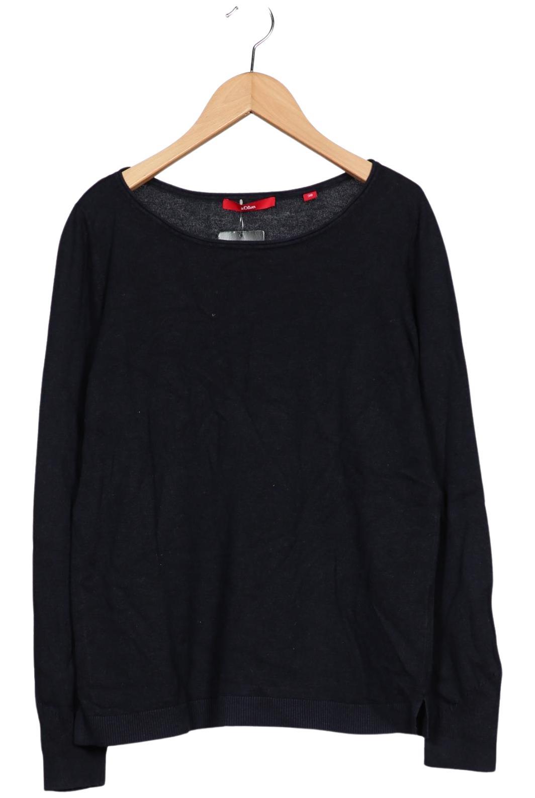 

s.Oliver Damen Pullover, marineblau, Gr. 38