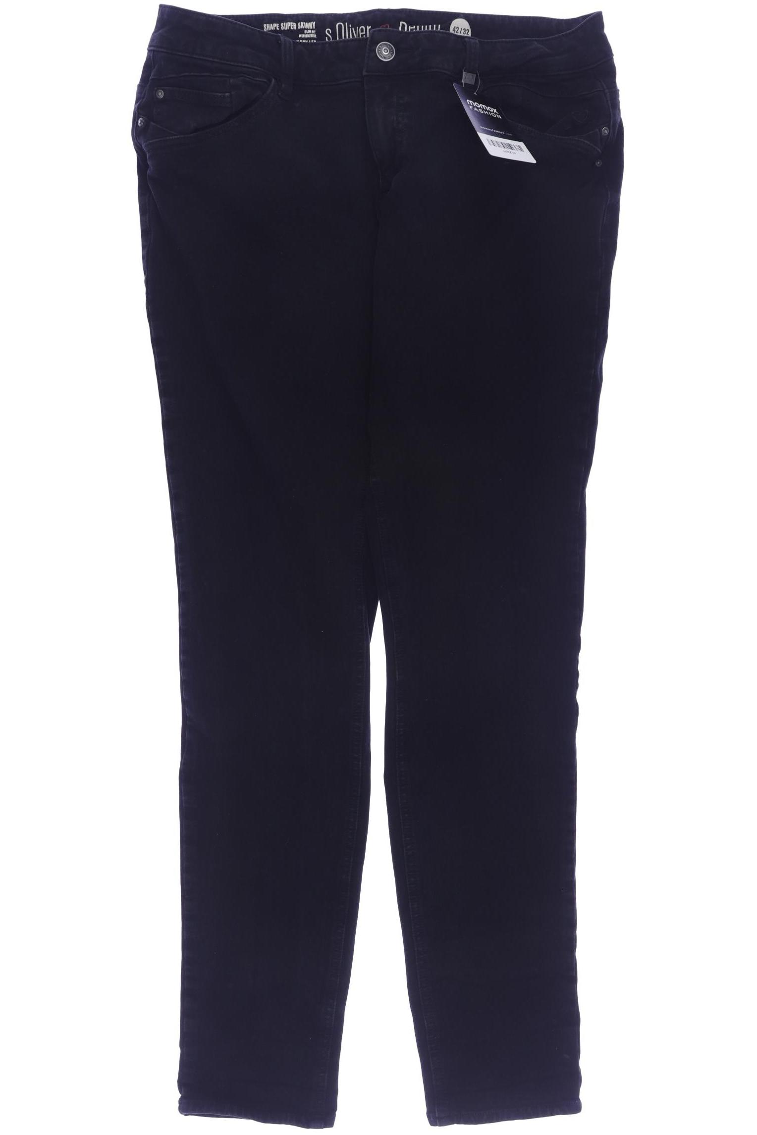 

s.Oliver Damen Jeans, schwarz, Gr. 42