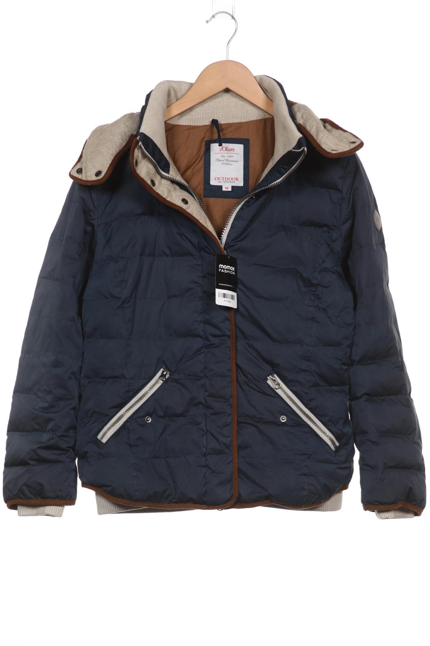 

s.Oliver Damen Jacke, blau, Gr. 40