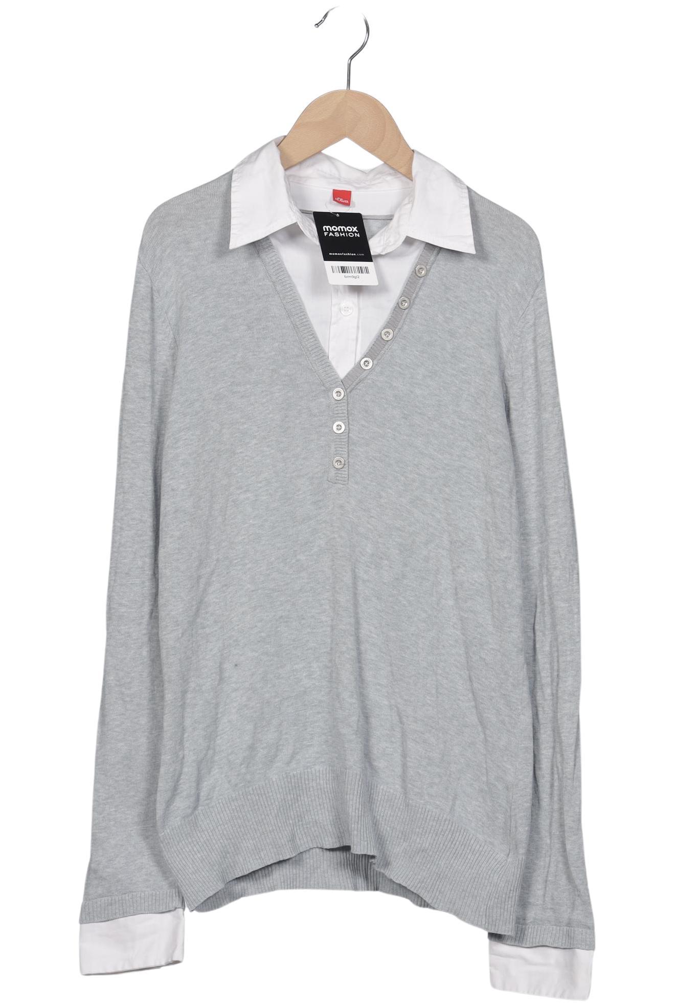 

s.Oliver Damen Pullover, grau, Gr. 42