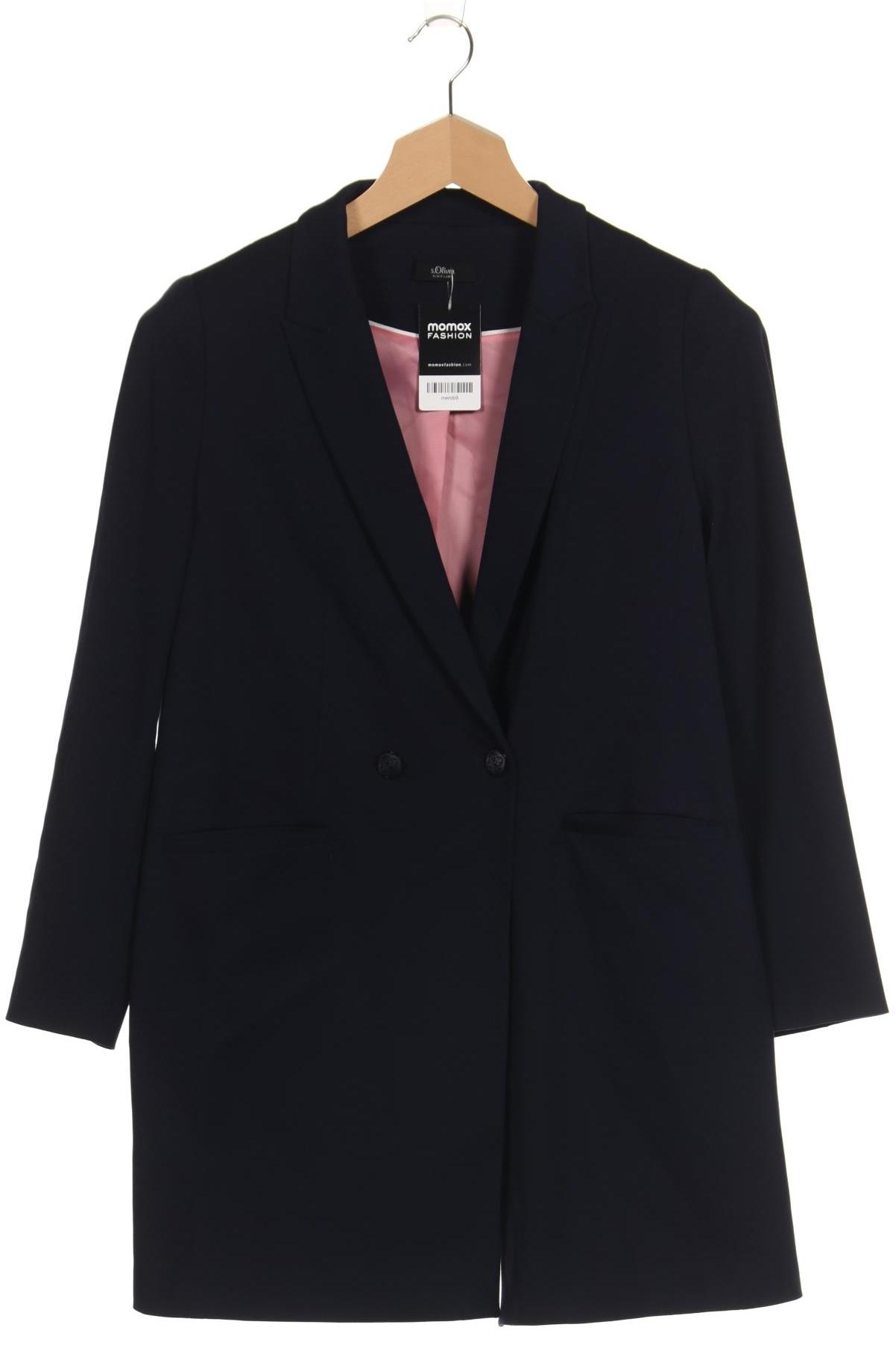 

s.Oliver Damen Mantel, marineblau, Gr. 44