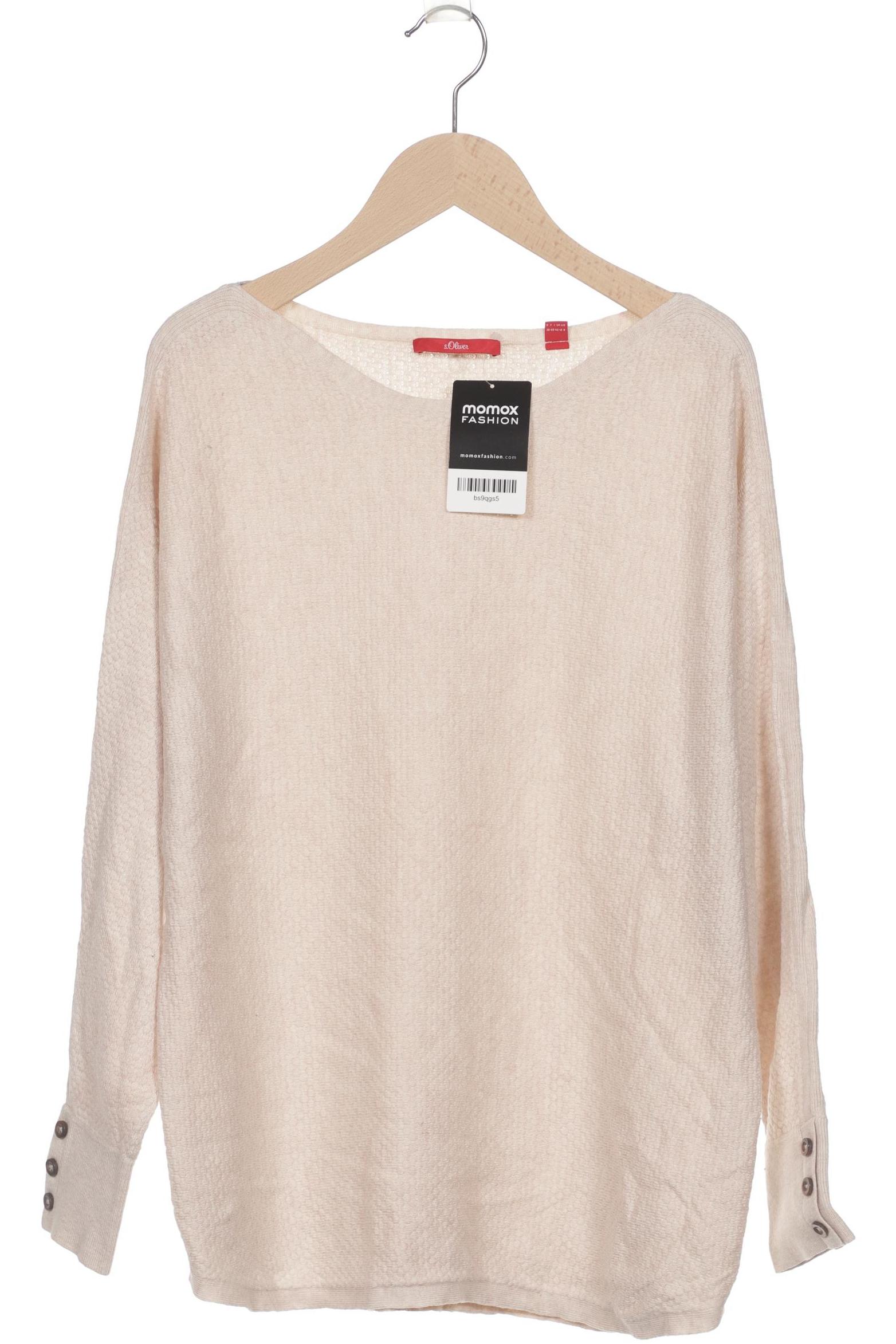 

s.Oliver Damen Pullover, cremeweiß, Gr. 38