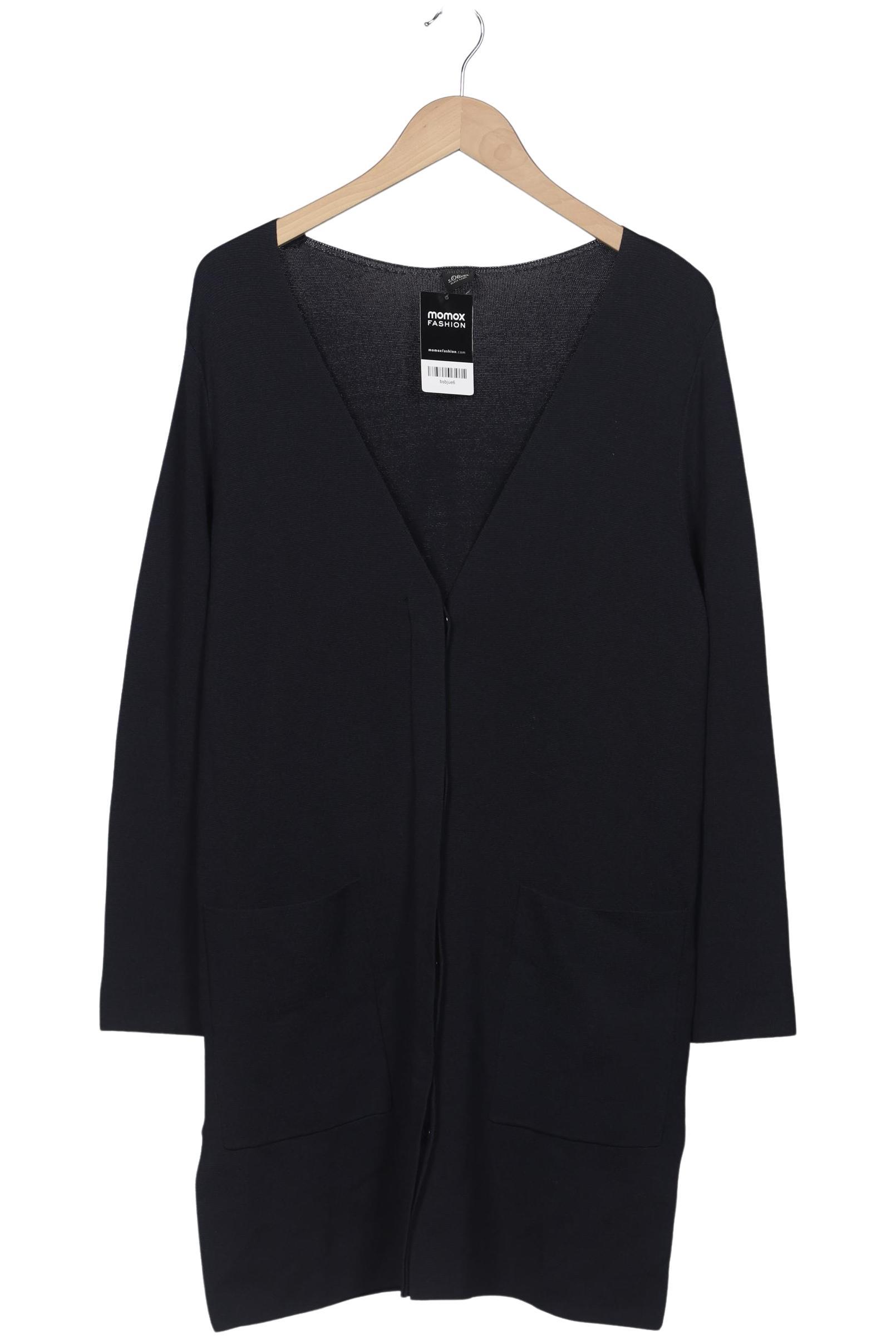

s.Oliver Damen Strickjacke, marineblau, Gr. 38