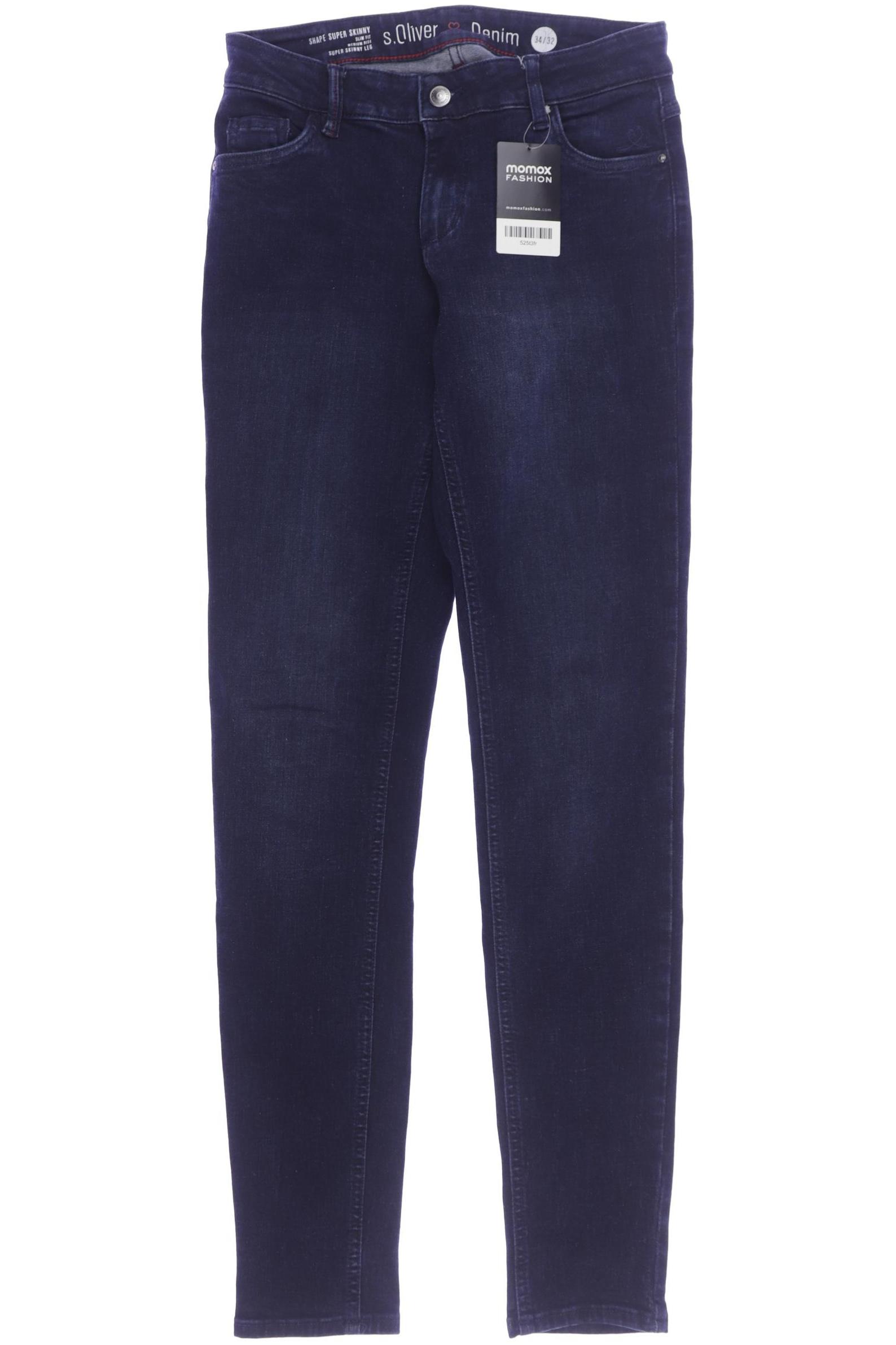 

s.Oliver Damen Jeans, marineblau, Gr. 34