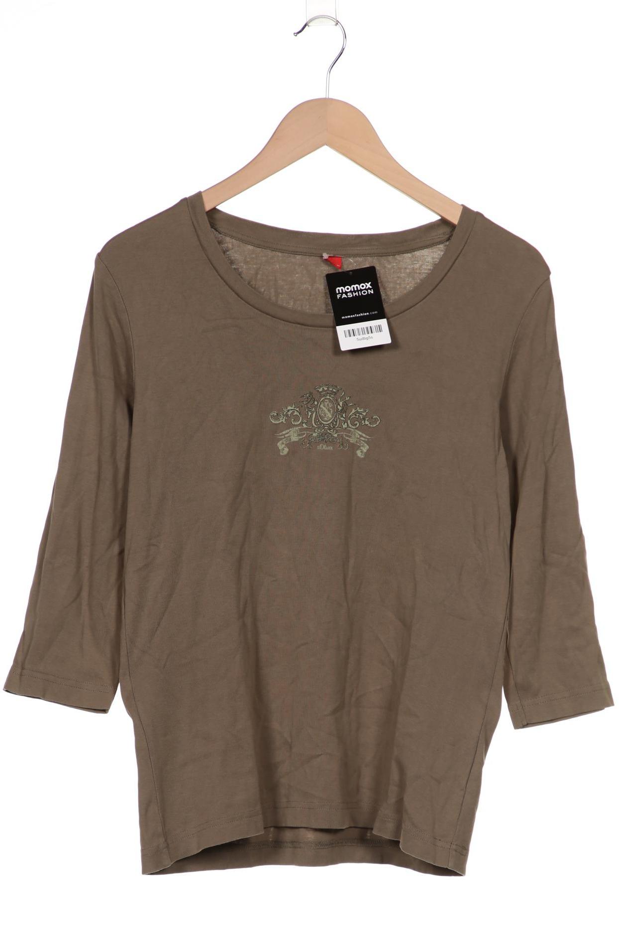 

s.Oliver Damen Langarmshirt, grün