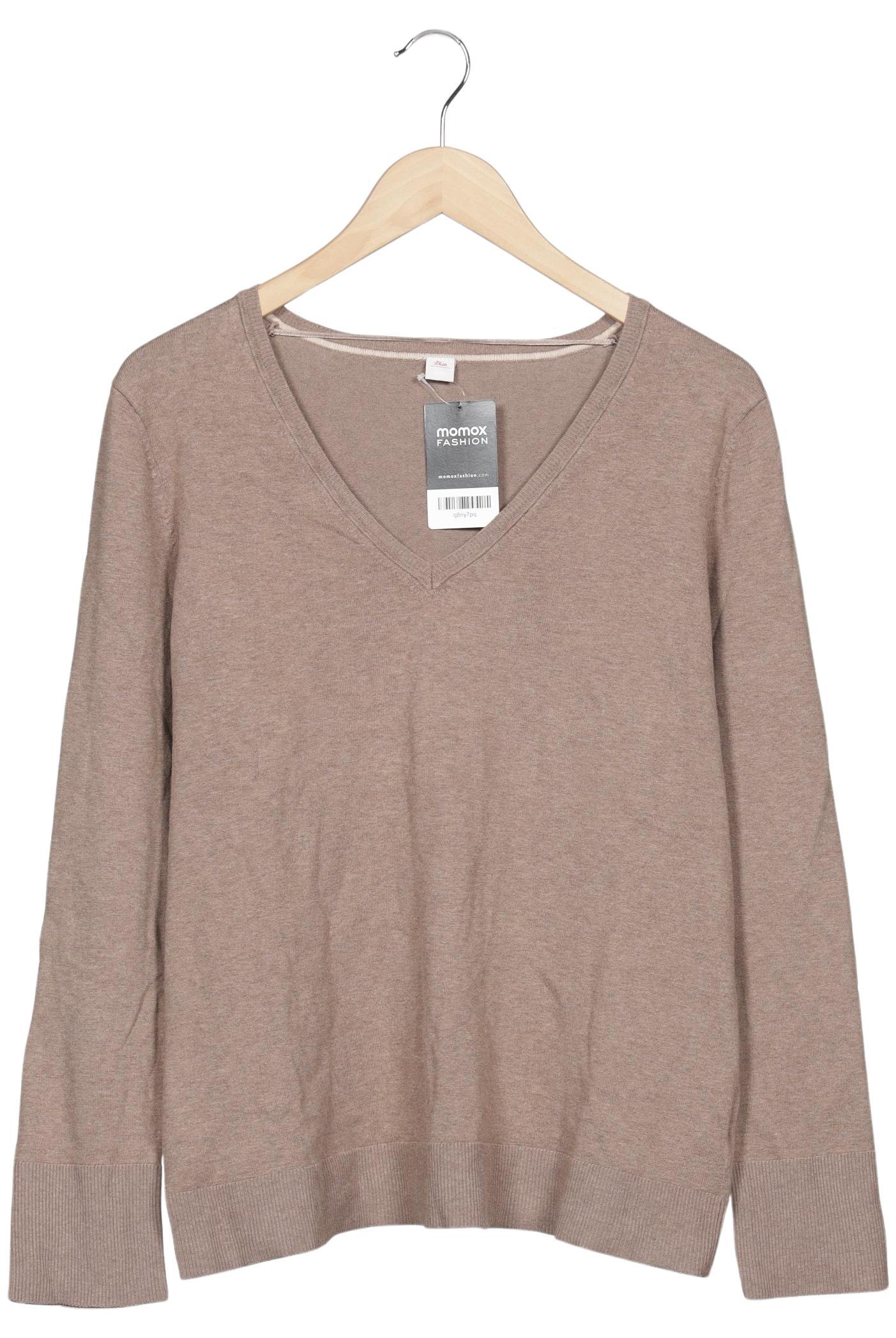 

s.Oliver Damen Pullover, beige, Gr. 46