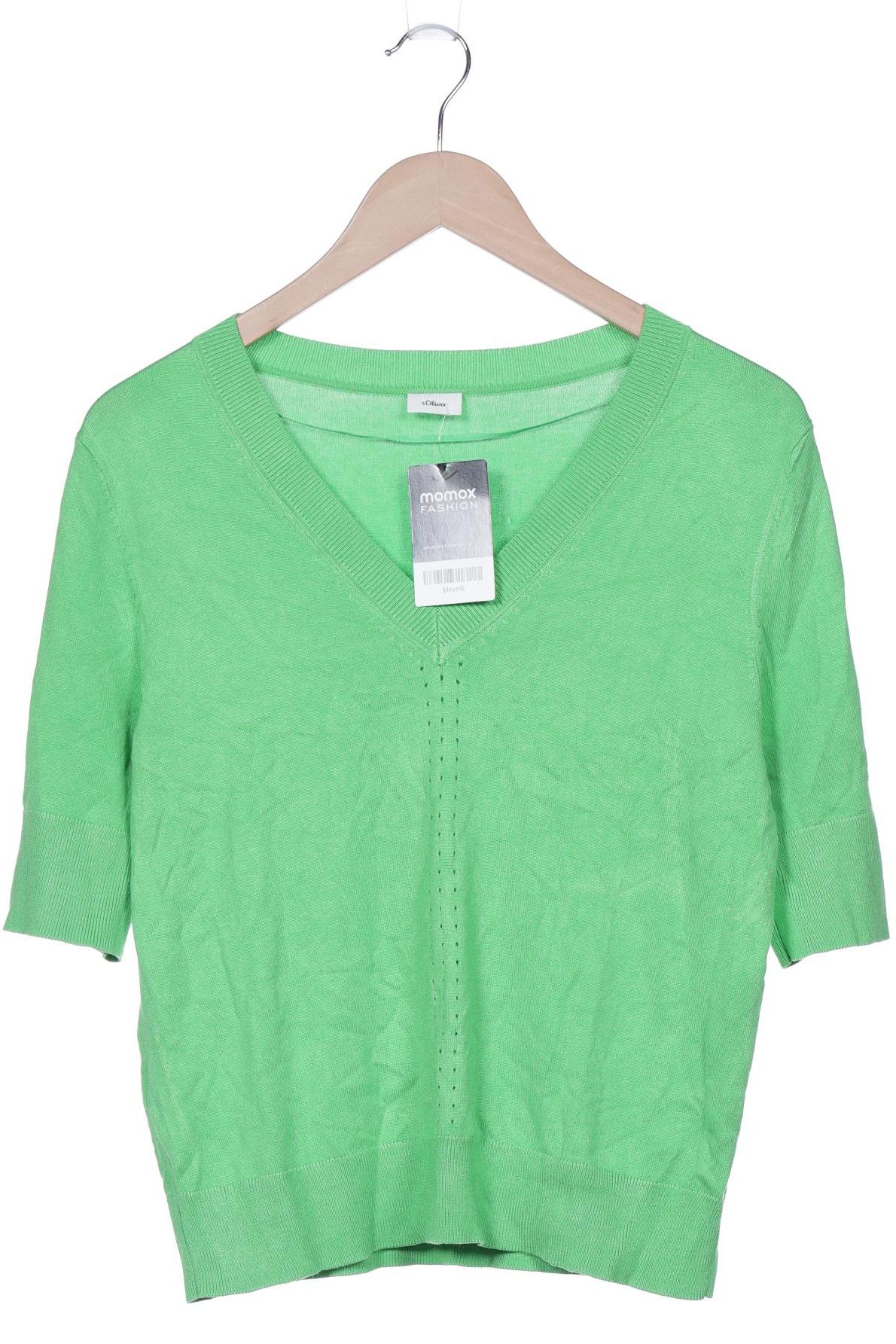 

s.Oliver Damen Pullover, grün, Gr. 38