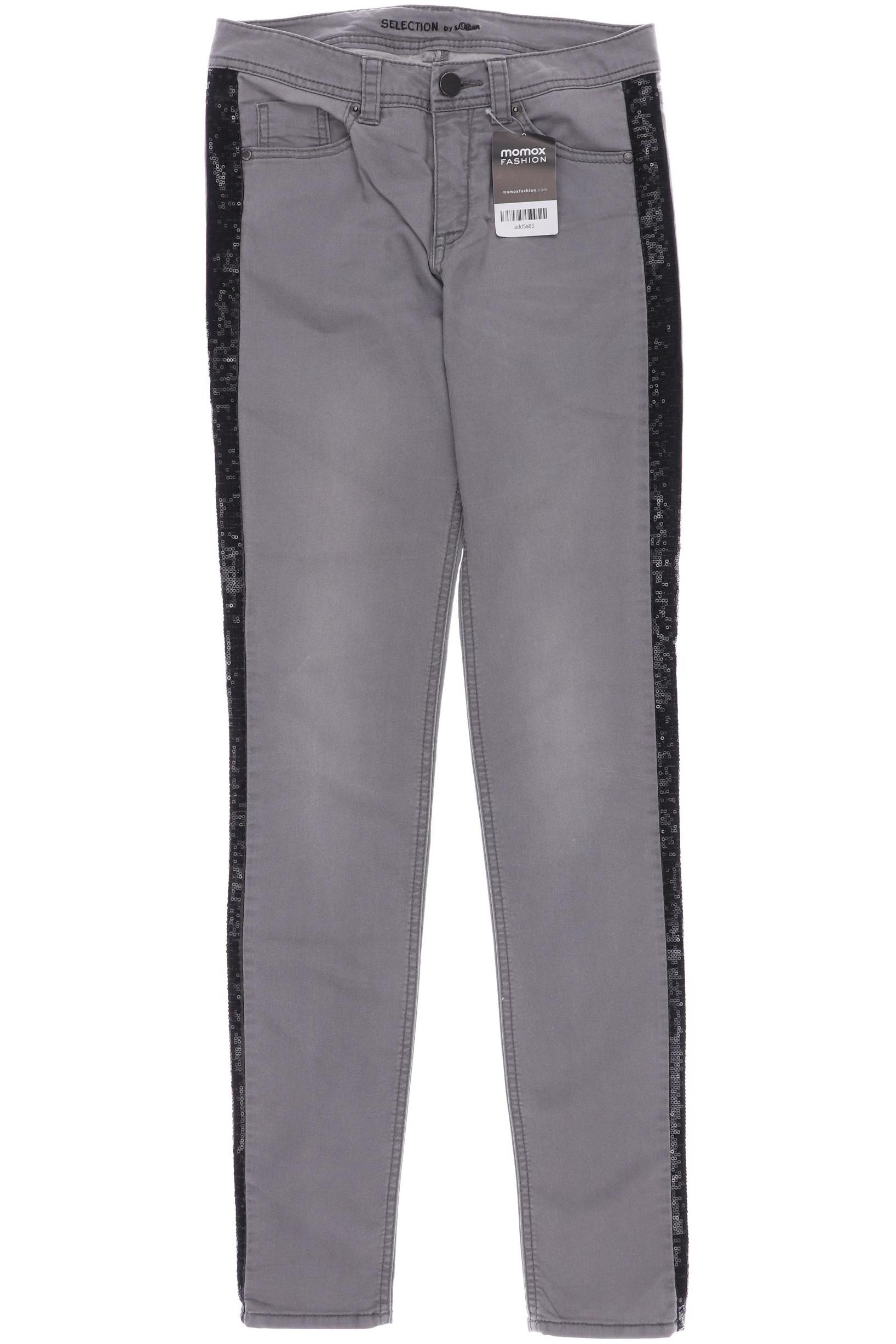 

s.Oliver Damen Jeans, grau