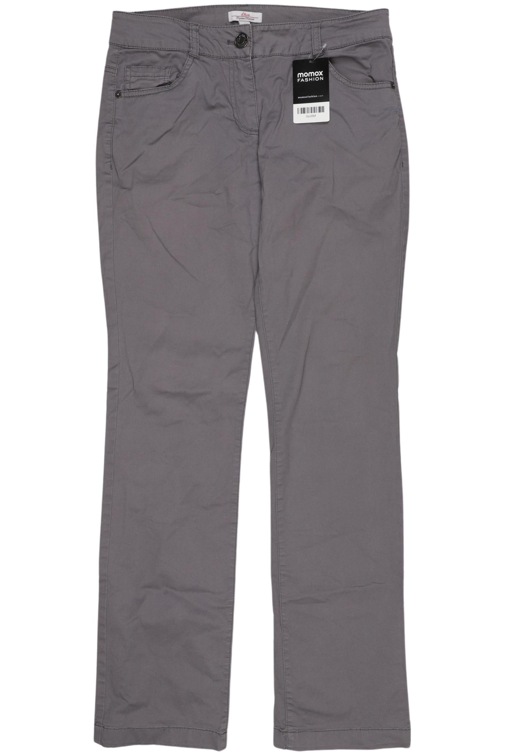 

s.Oliver Damen Stoffhose, grau, Gr. 36