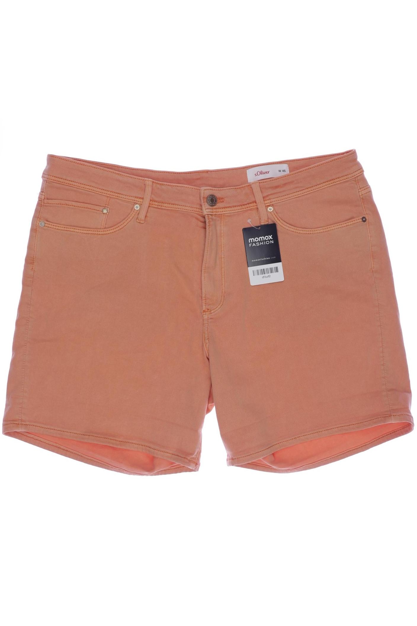 

s.Oliver Damen Shorts, orange, Gr. 46