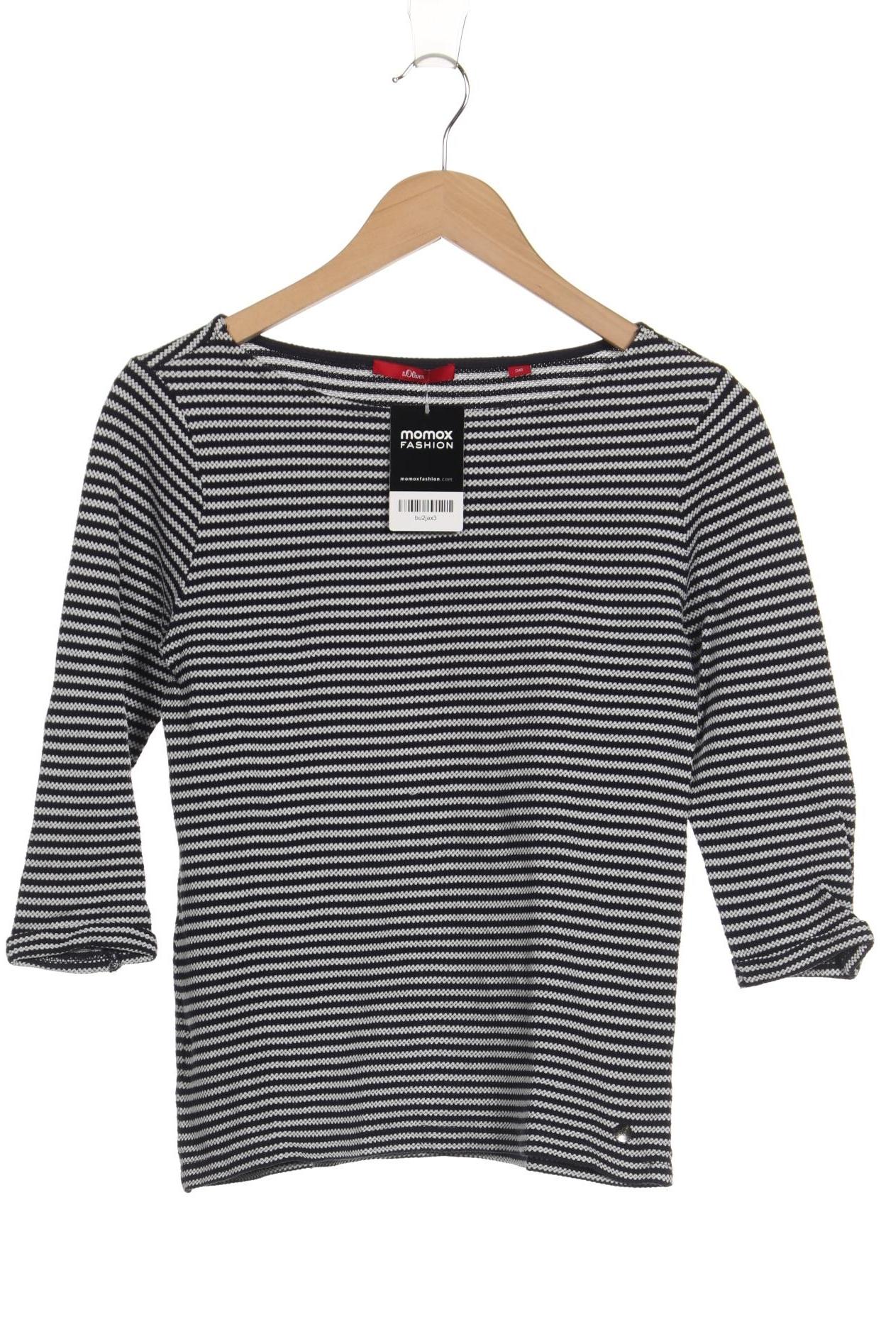 

s.Oliver Damen Langarmshirt, grau, Gr. 36