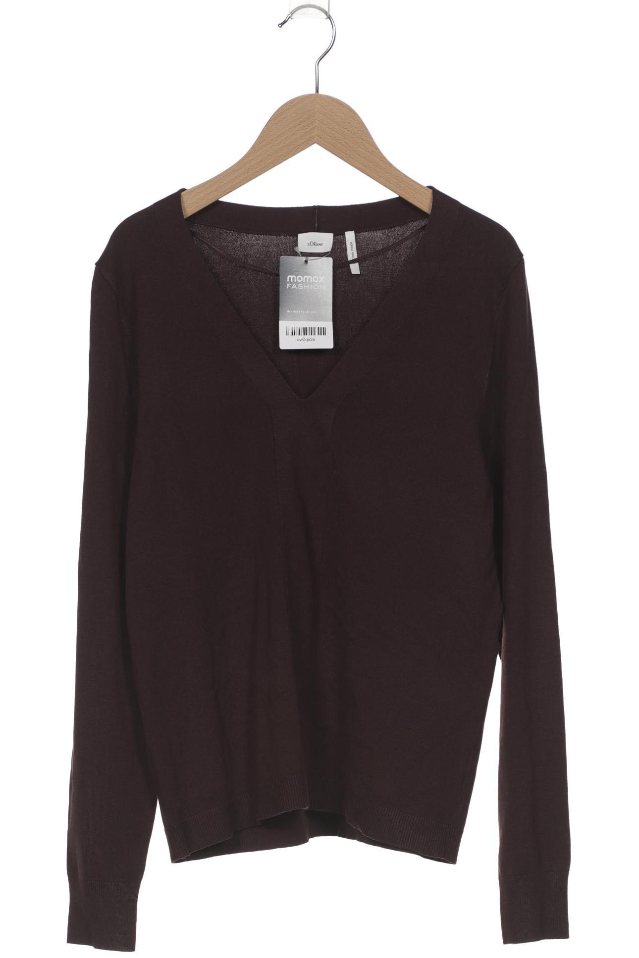 

s.Oliver Damen Pullover, bordeaux, Gr. 36