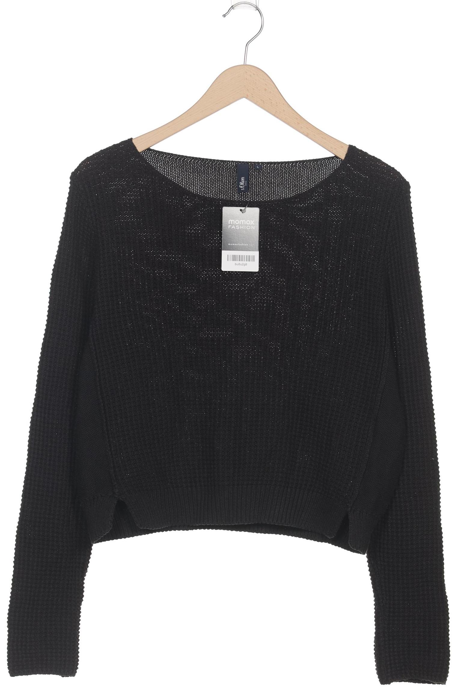 

s.Oliver Damen Pullover, schwarz, Gr. 42