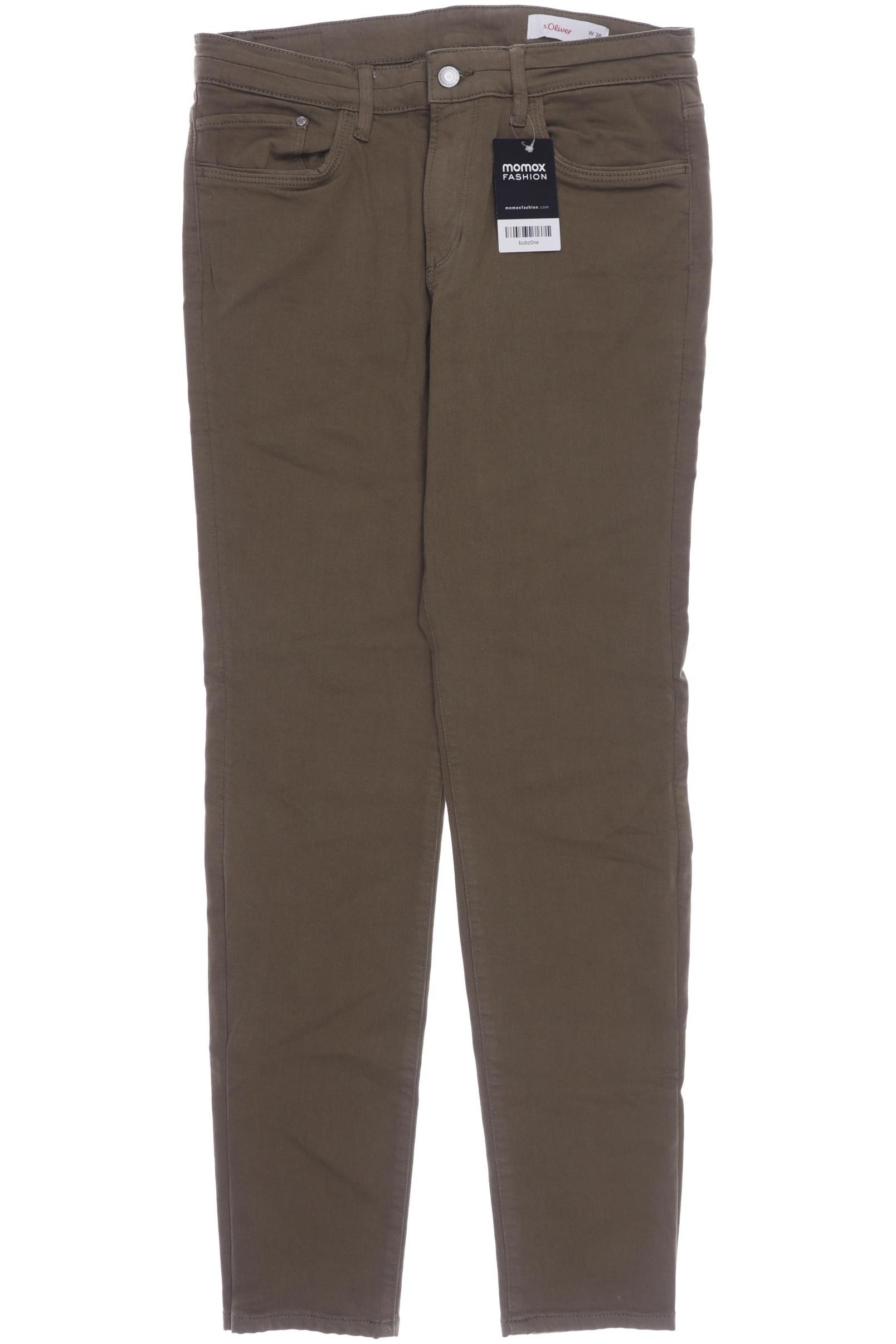 

s.Oliver Damen Jeans, grün