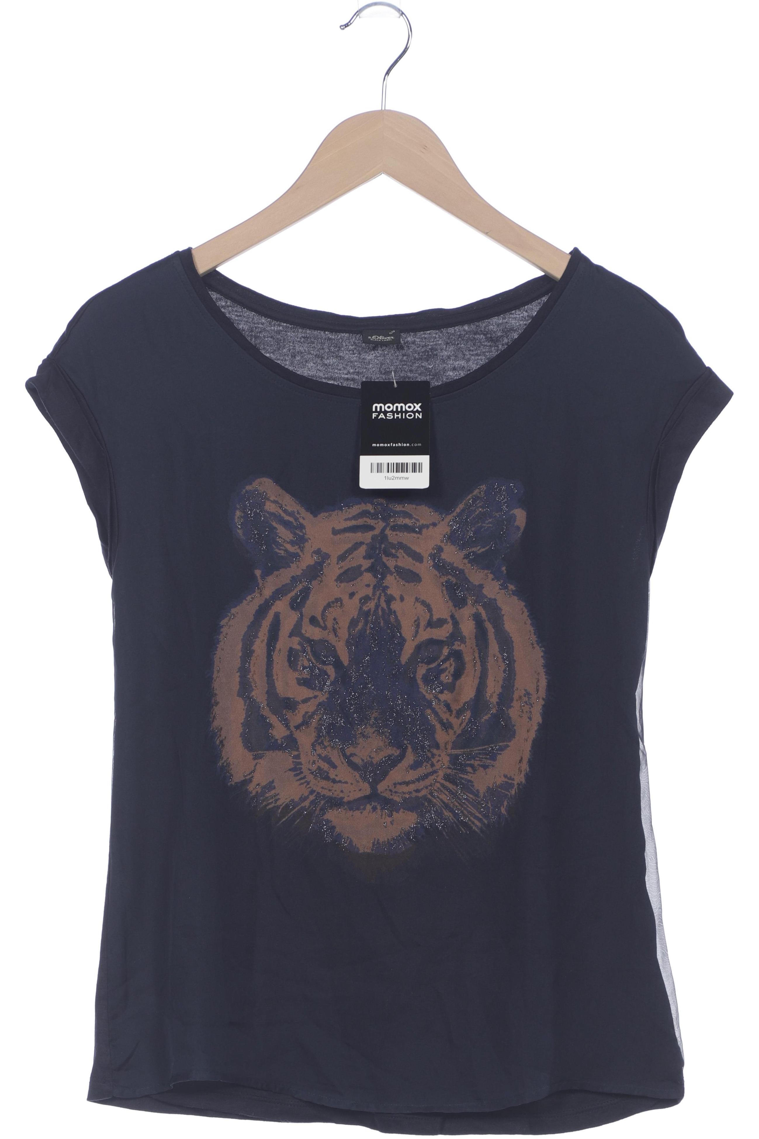 

s.Oliver Damen T-Shirt, marineblau, Gr. 32