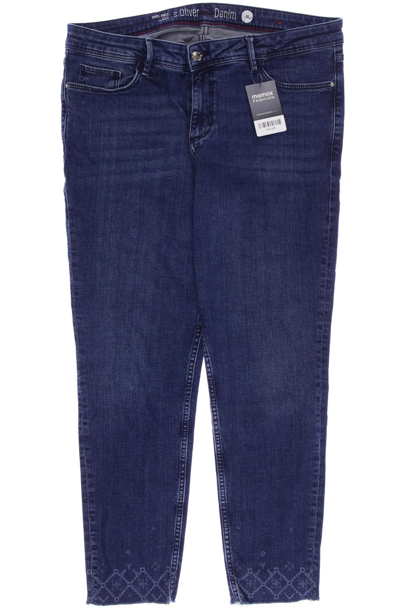 

s.Oliver Damen Jeans, blau